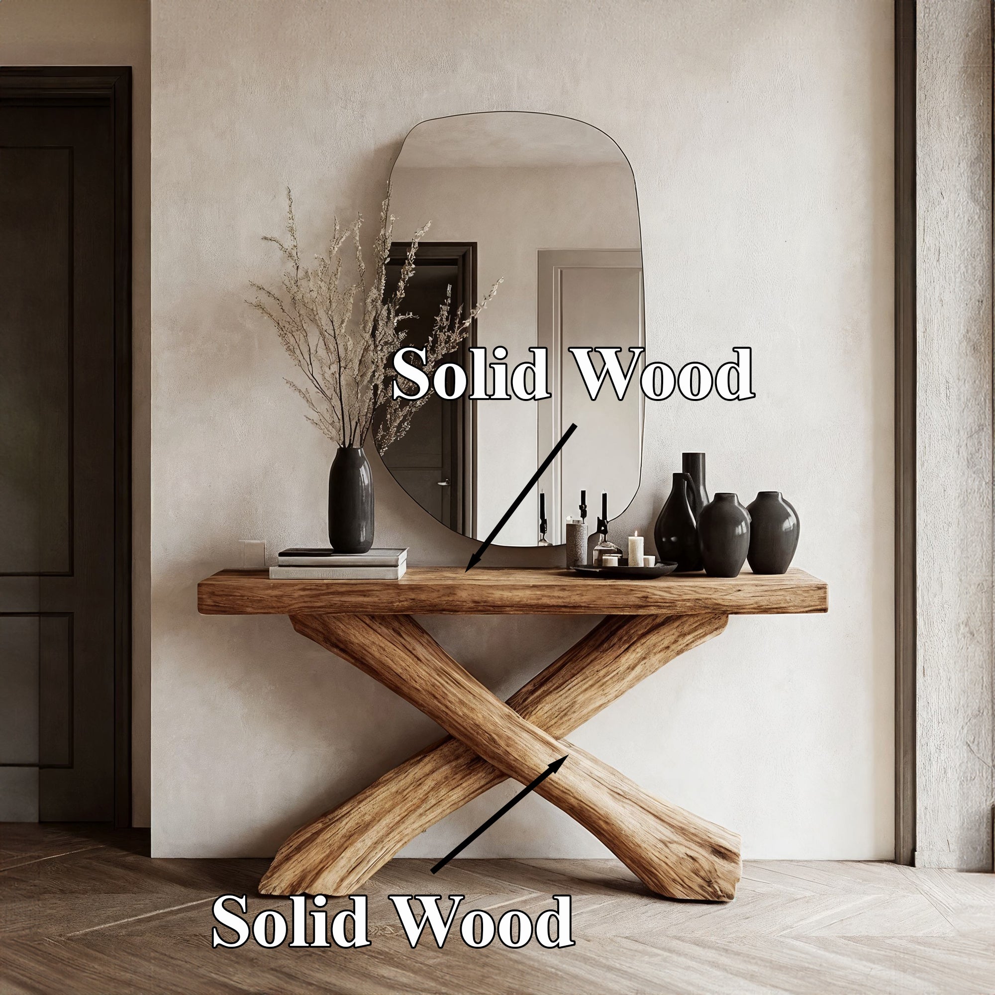 Hallway Console Table Handcrafted SILDTCS047