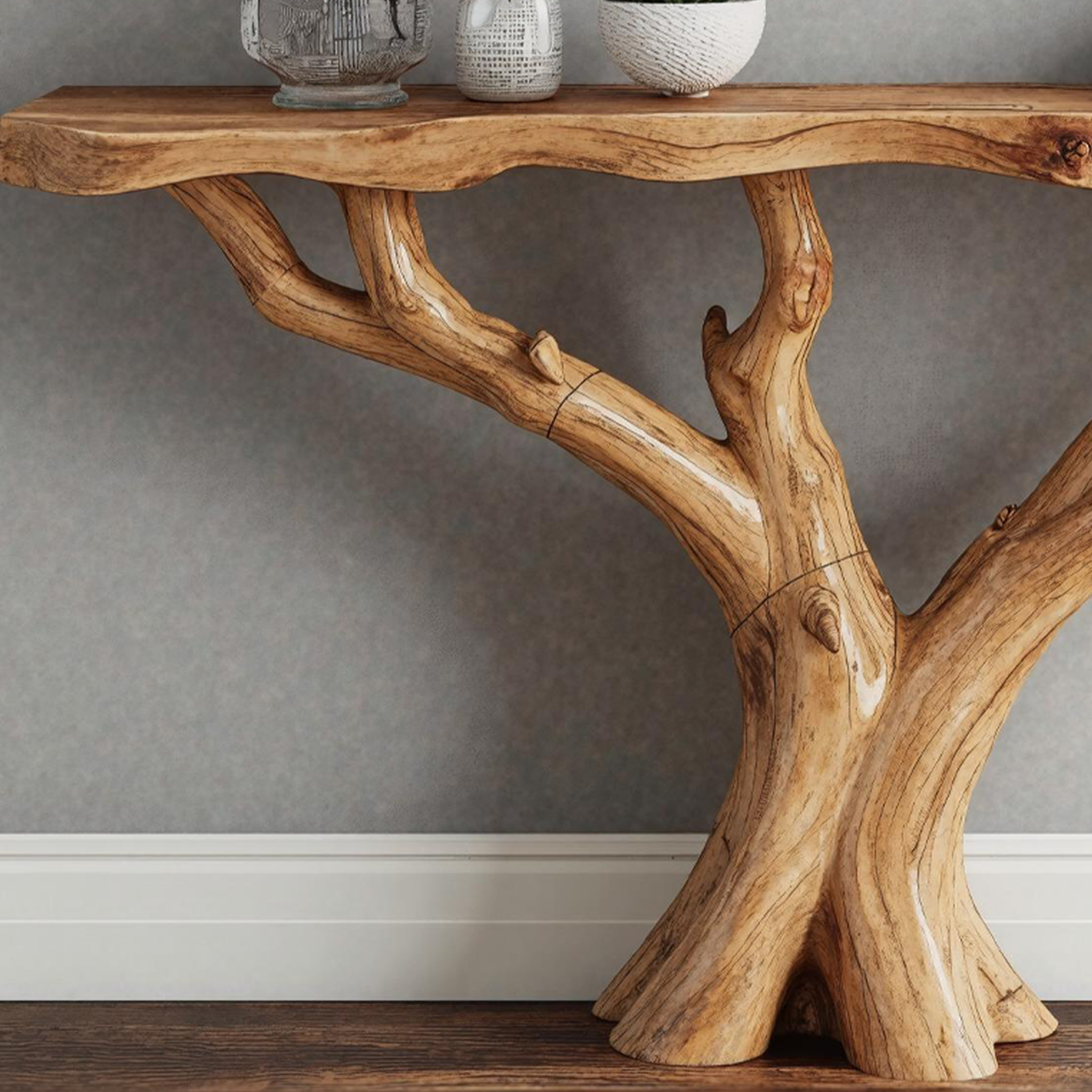Classic Wood Console Table To Enhance Your Home Aesthetics SILDTCS194