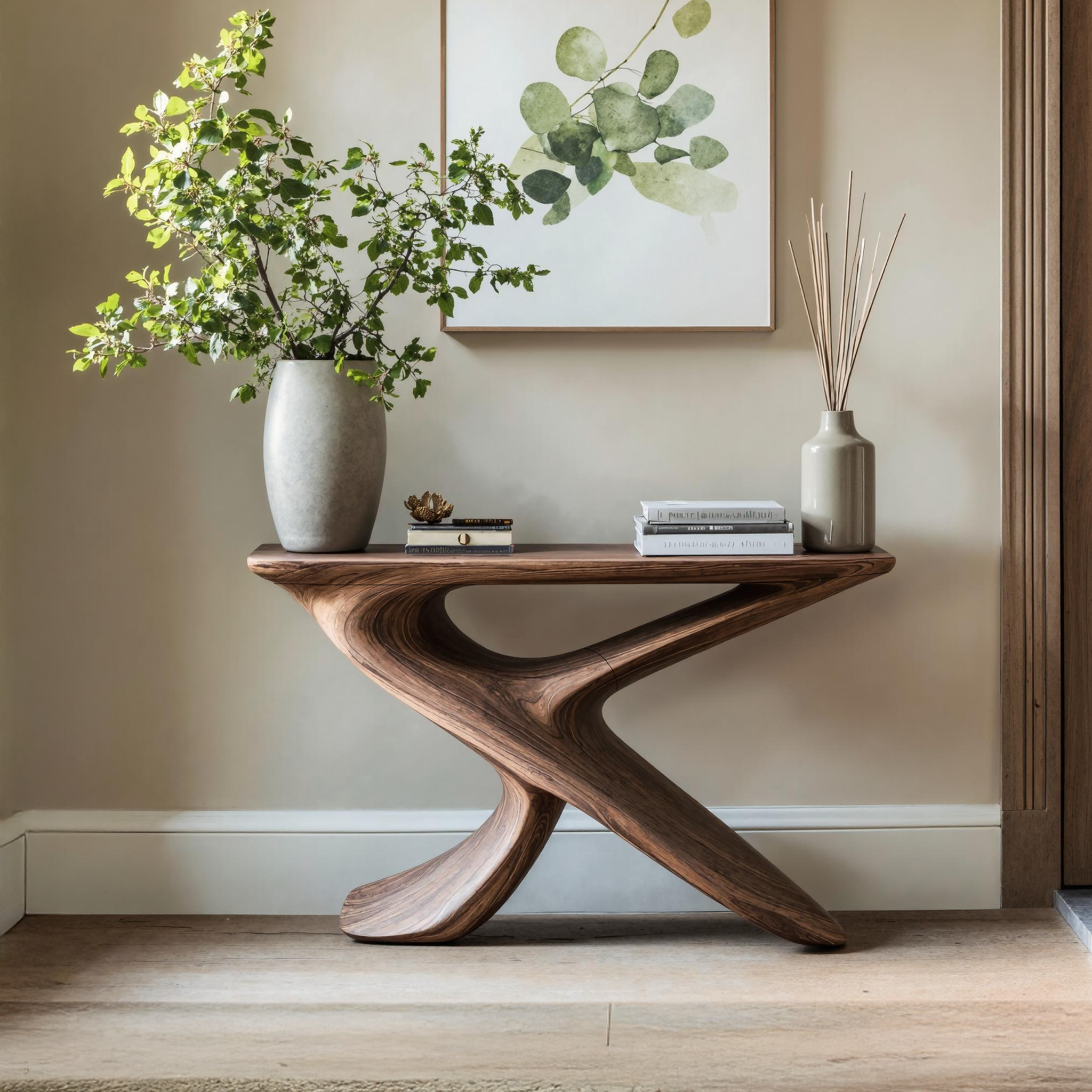 Handcrafted Entryway Table Furniture Decor SILDTTNCS218