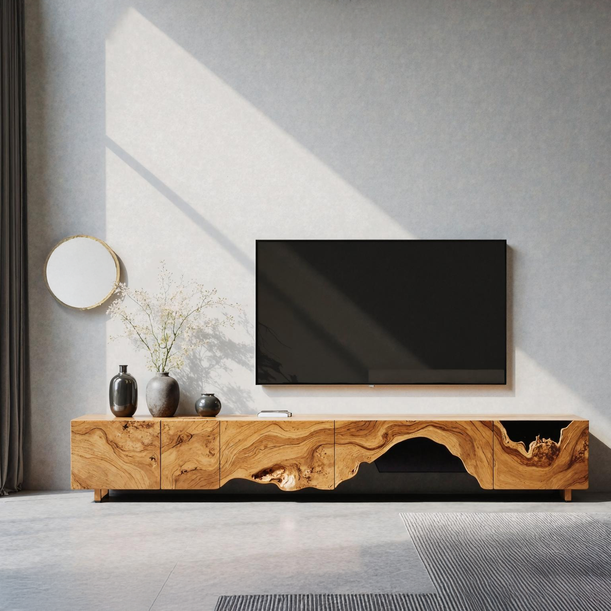 Mid Century TV Console For Stylish Living Room SILDTTNTVC074