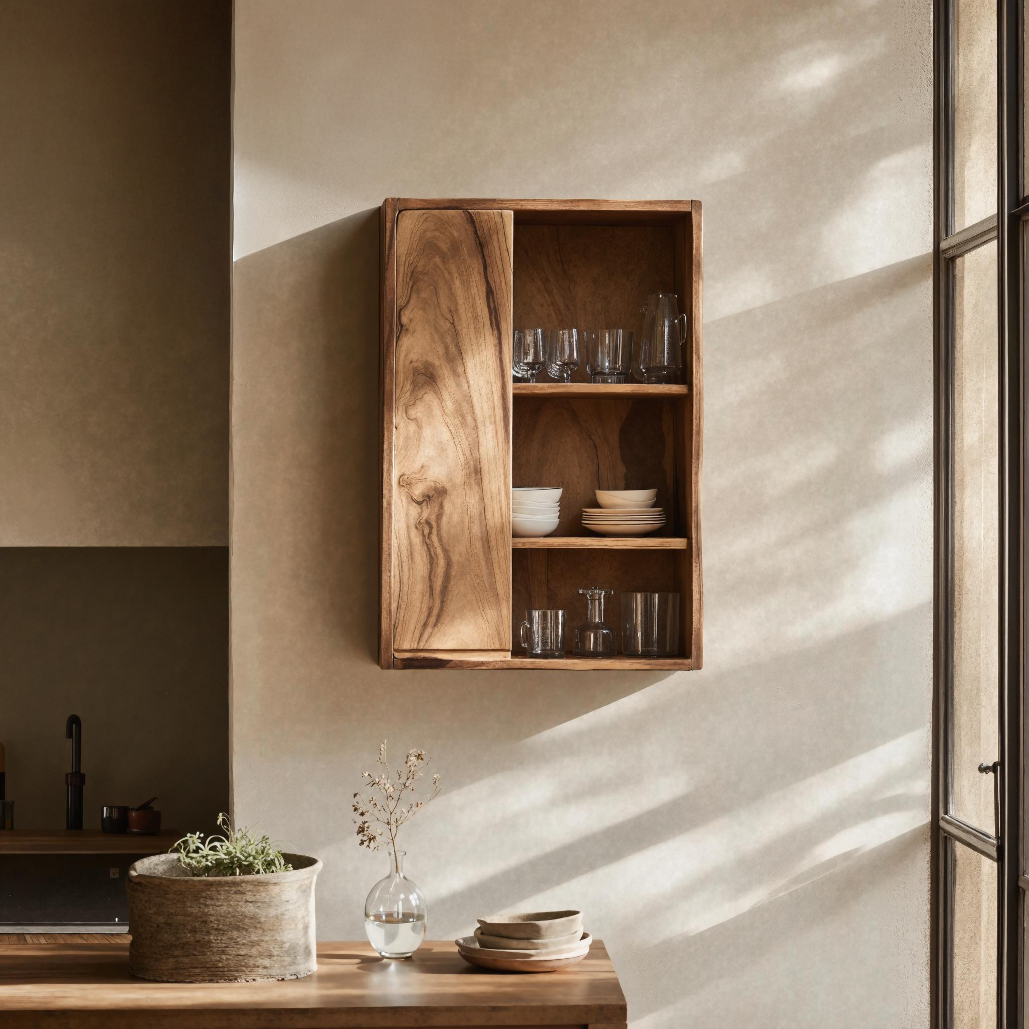 Vintage Solid Wood Kitchen Storage For Kitchen Decor SILDTKC012