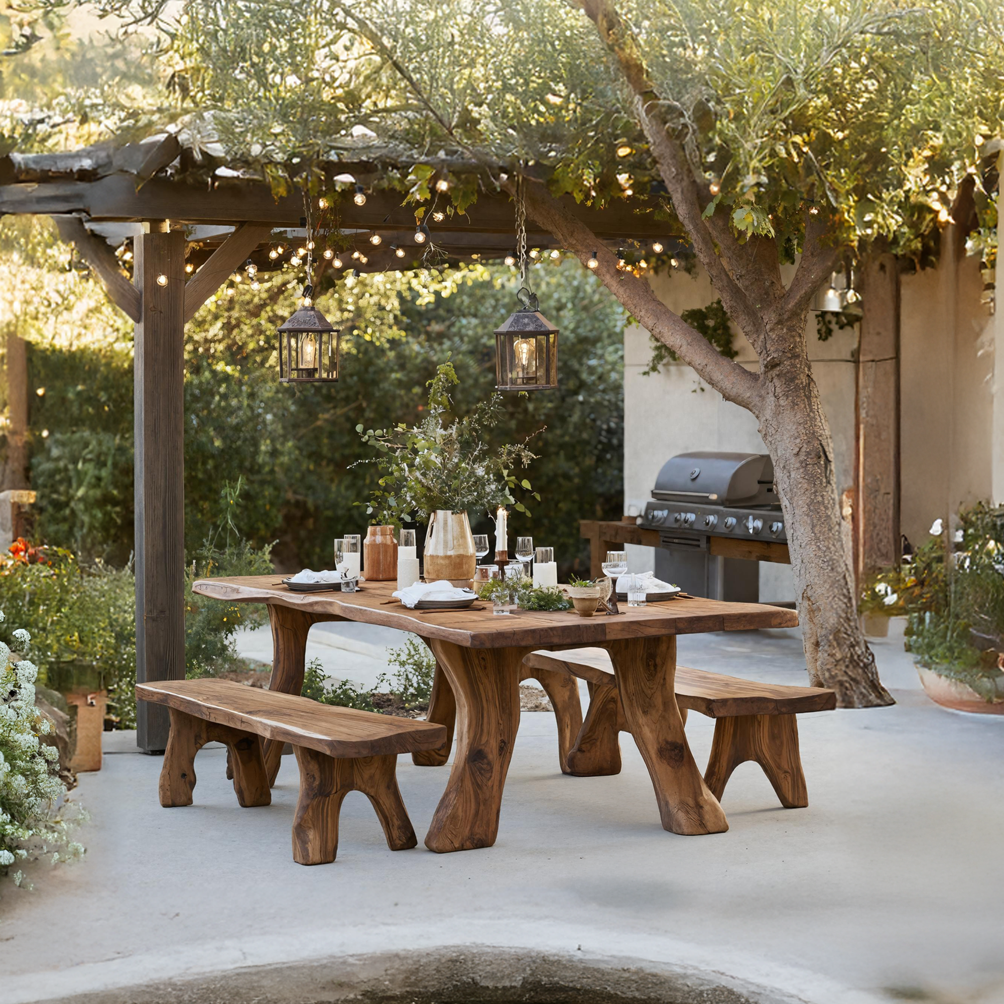 Handcrafted Kitchen Table For Stylish Living Space SILDTTRDN011