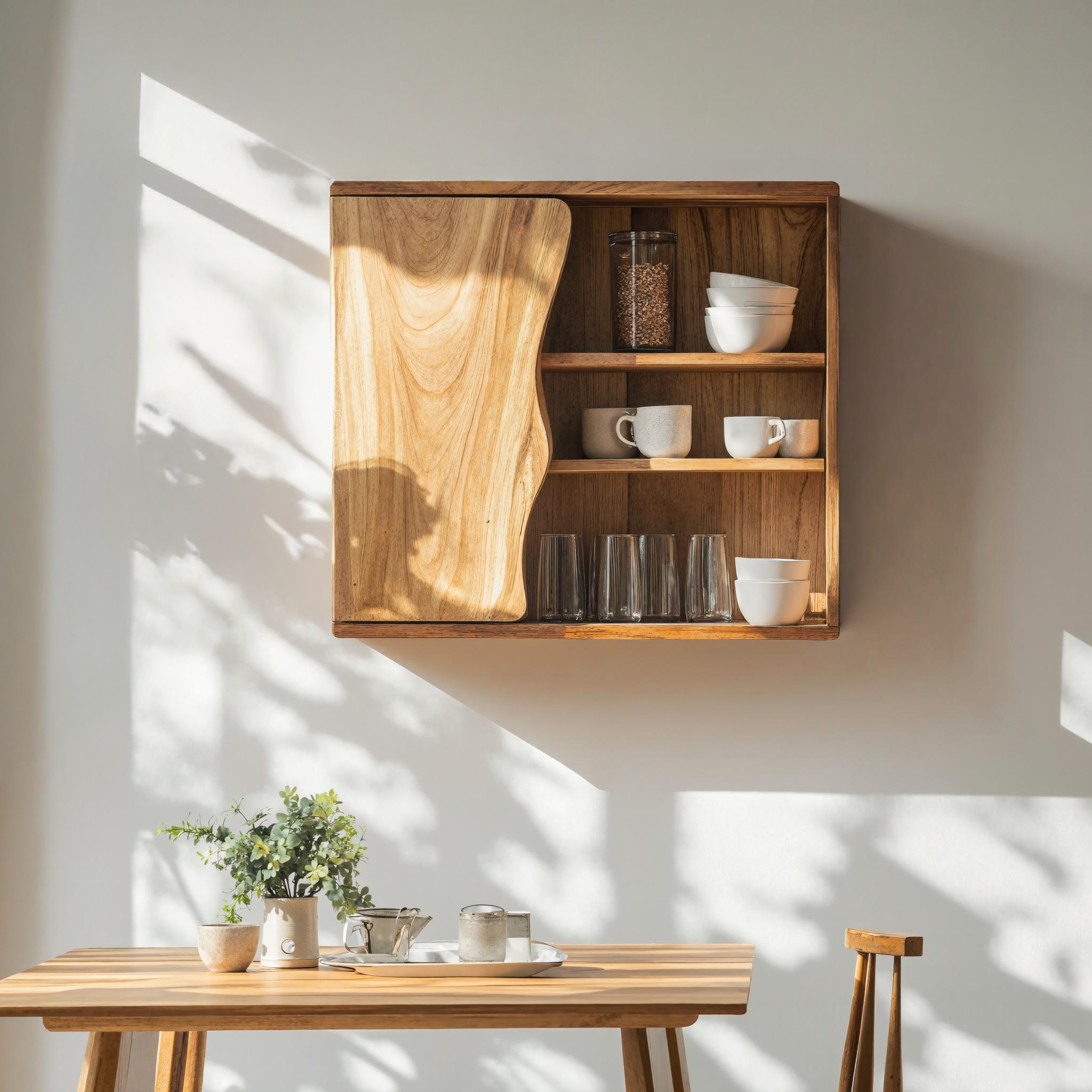 Rustic Solid Wood Kitchen Storage For Kitchen SILDTKC010