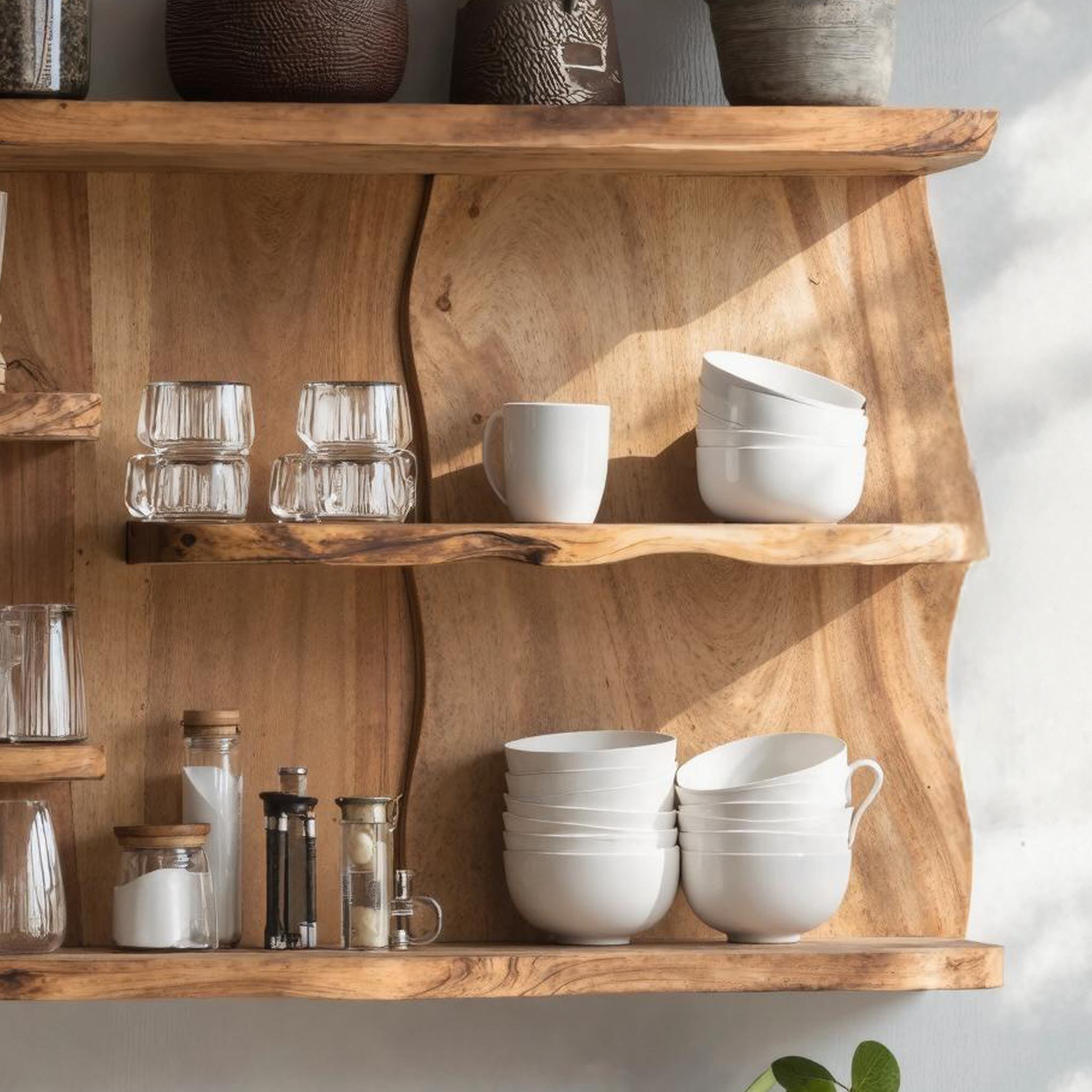 Farmhouse Wooden Kitchen Cabinet For Furniture Decor SILDTKC003