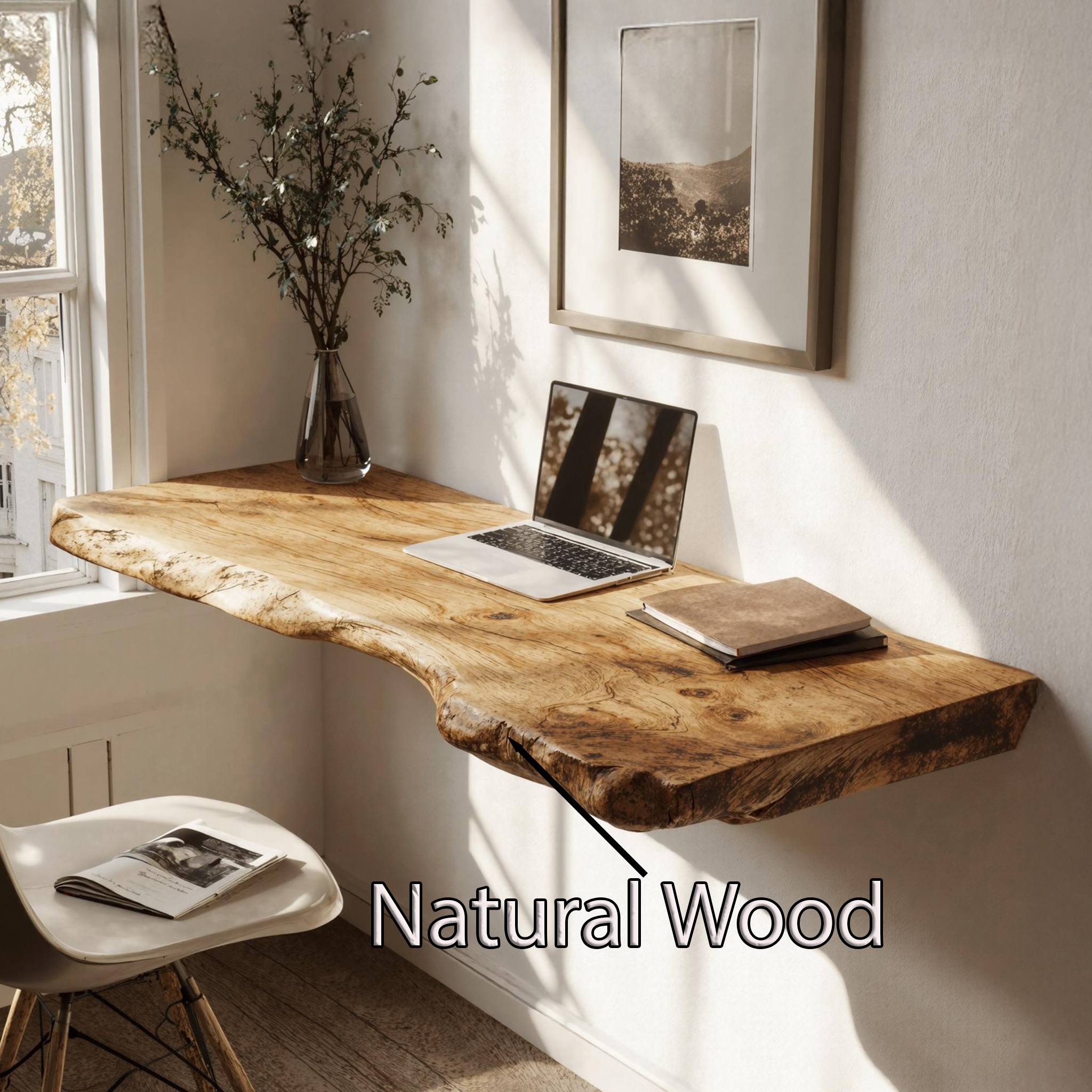 Vintage Wooden Floating Table For Unique Home Decor SILDTFLD016