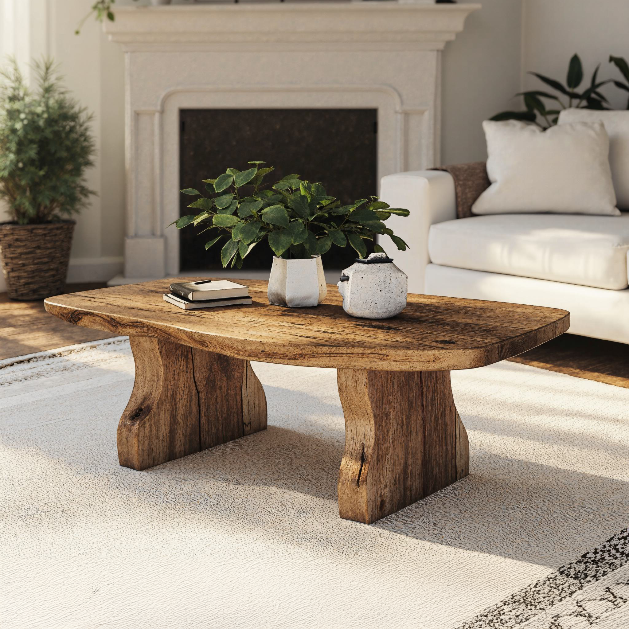 Modern Coffee Table Wooden Coffee Table SILDTCF058