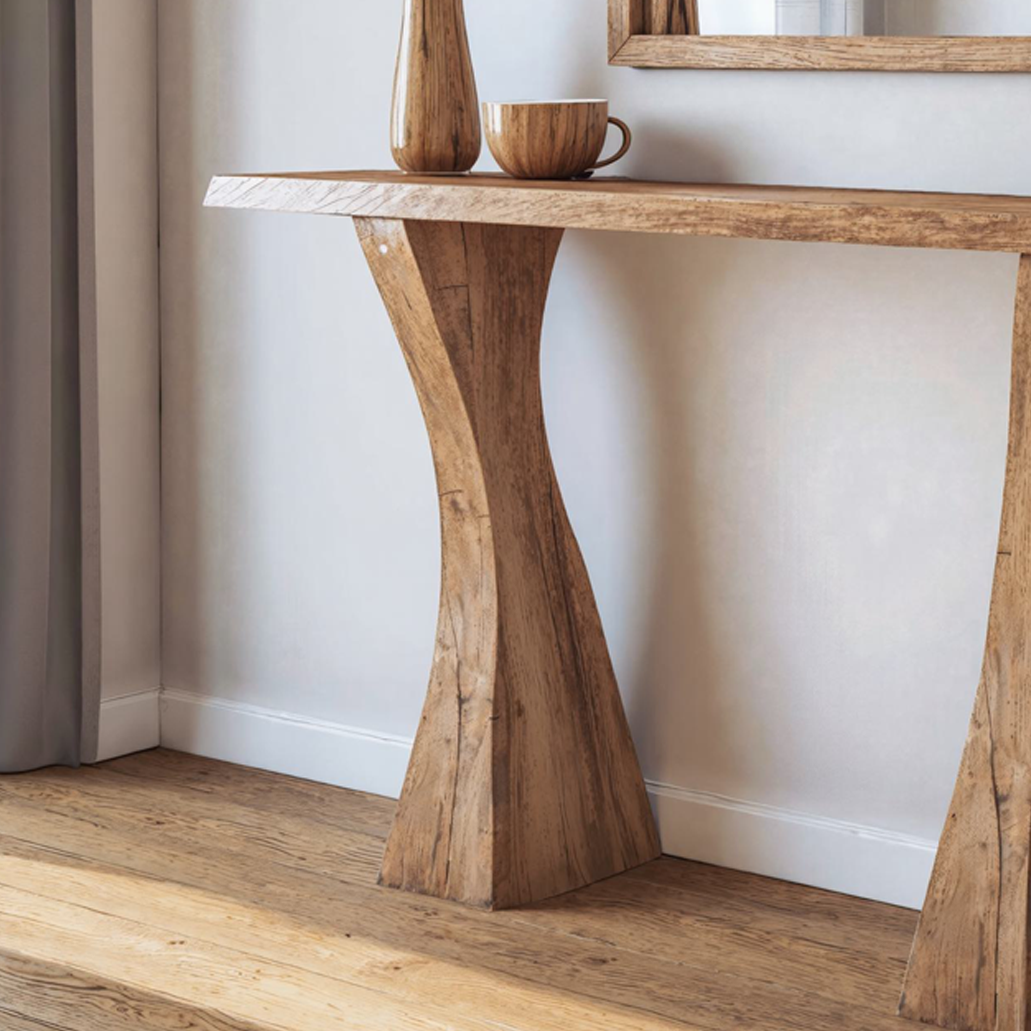 Narrow Floating Edge Console Table Entry Table SILDTCS130