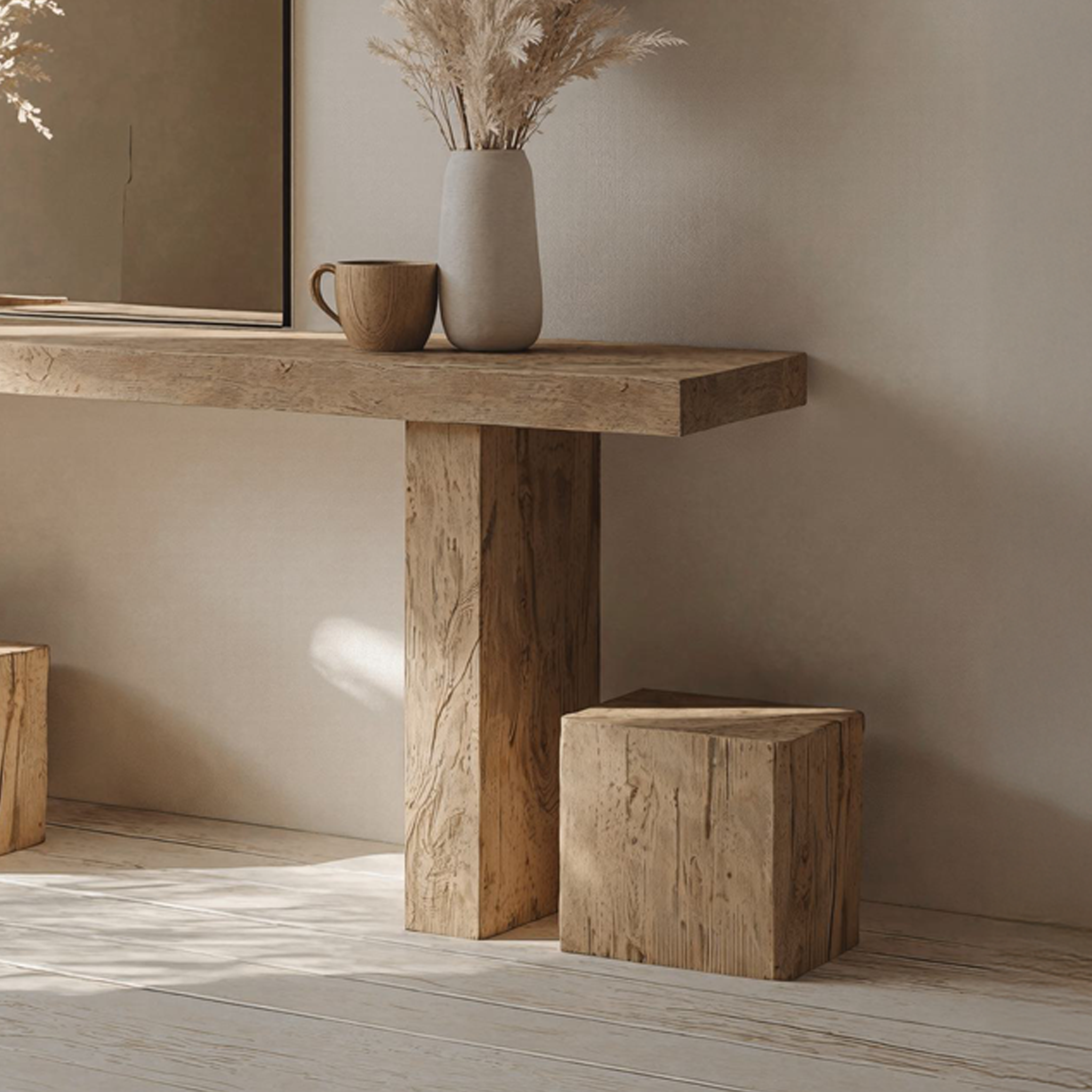 Woodworking Console Table Farmhouse SILDTCS022