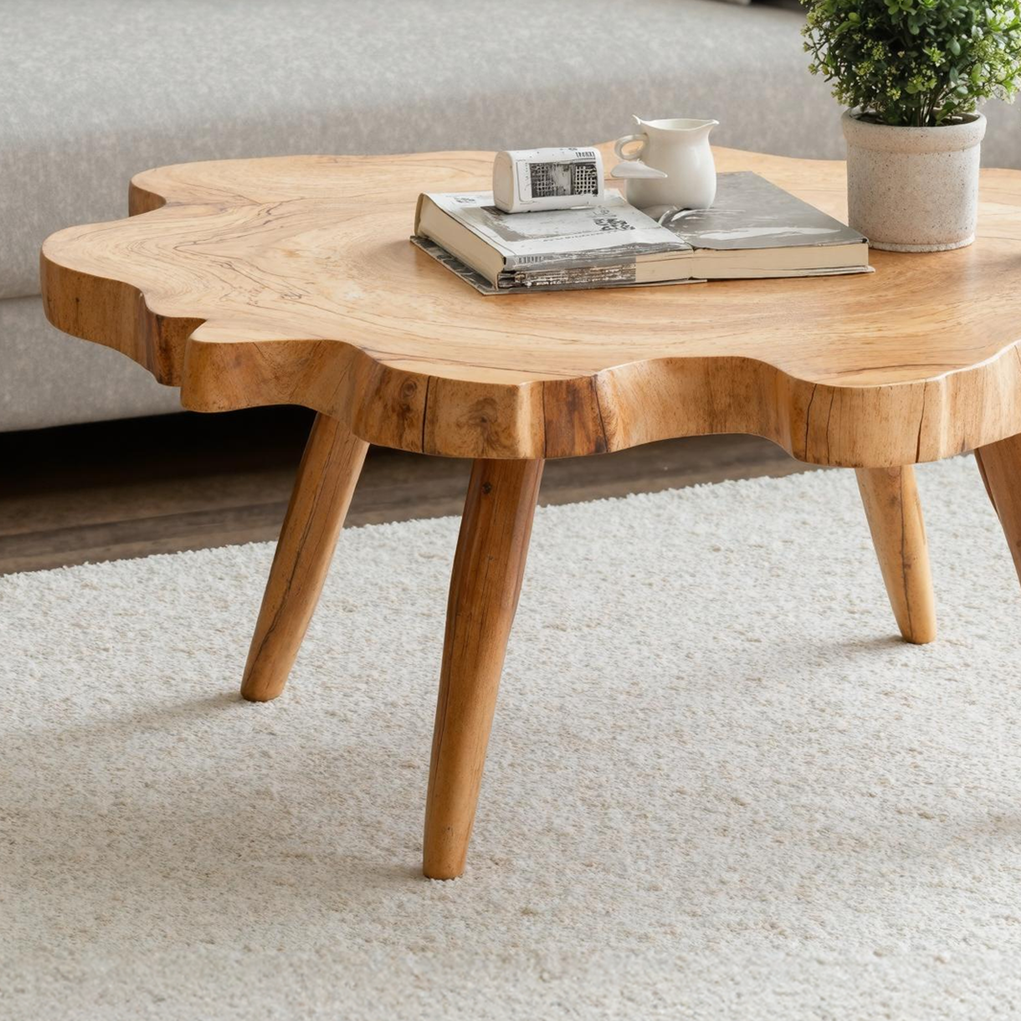 Mid Century Coffee Table For Classic Home Decor SILDTTRCF017
