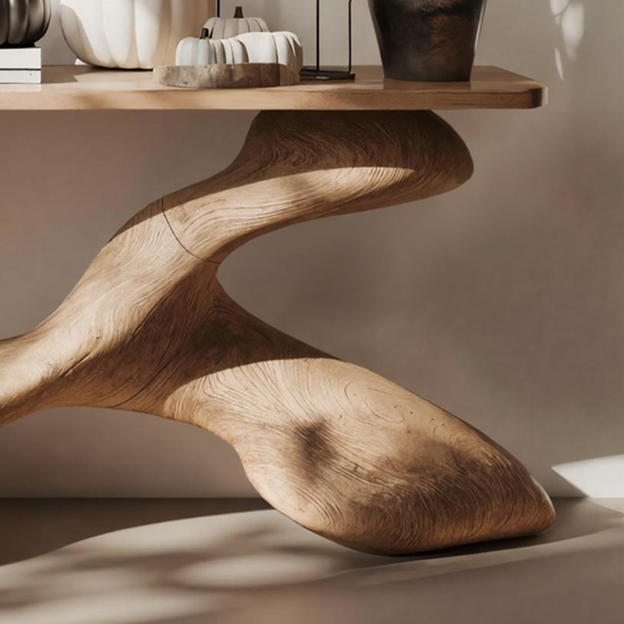 Modern Solid Wood Coffee Table For Living Room Halloween Furniture Decor SILDTTNHCS001