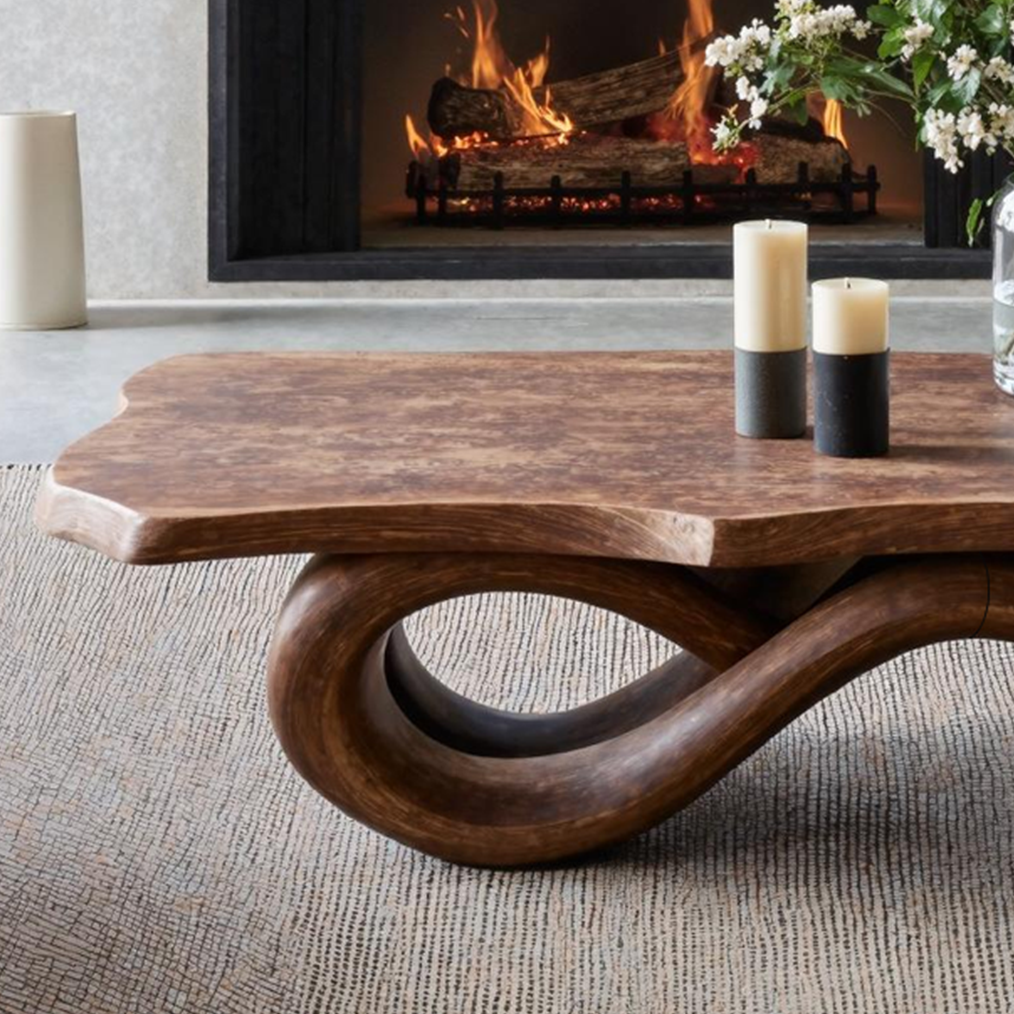 Mid Century Coffee Table For Living Room Furniture SILDTTNCF022