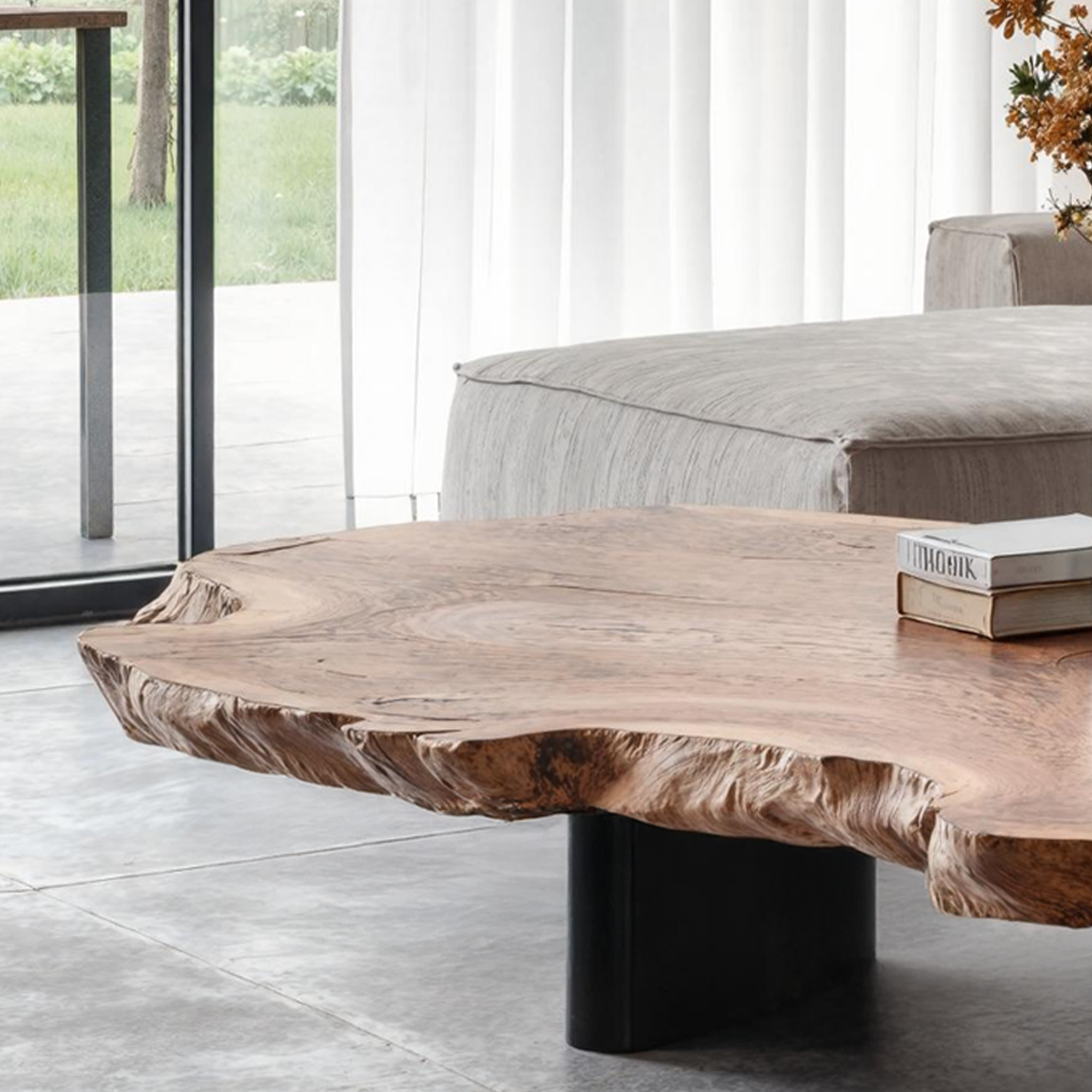Mid Century Coffee Table For Natural Wood Interior SILDTTNCF015