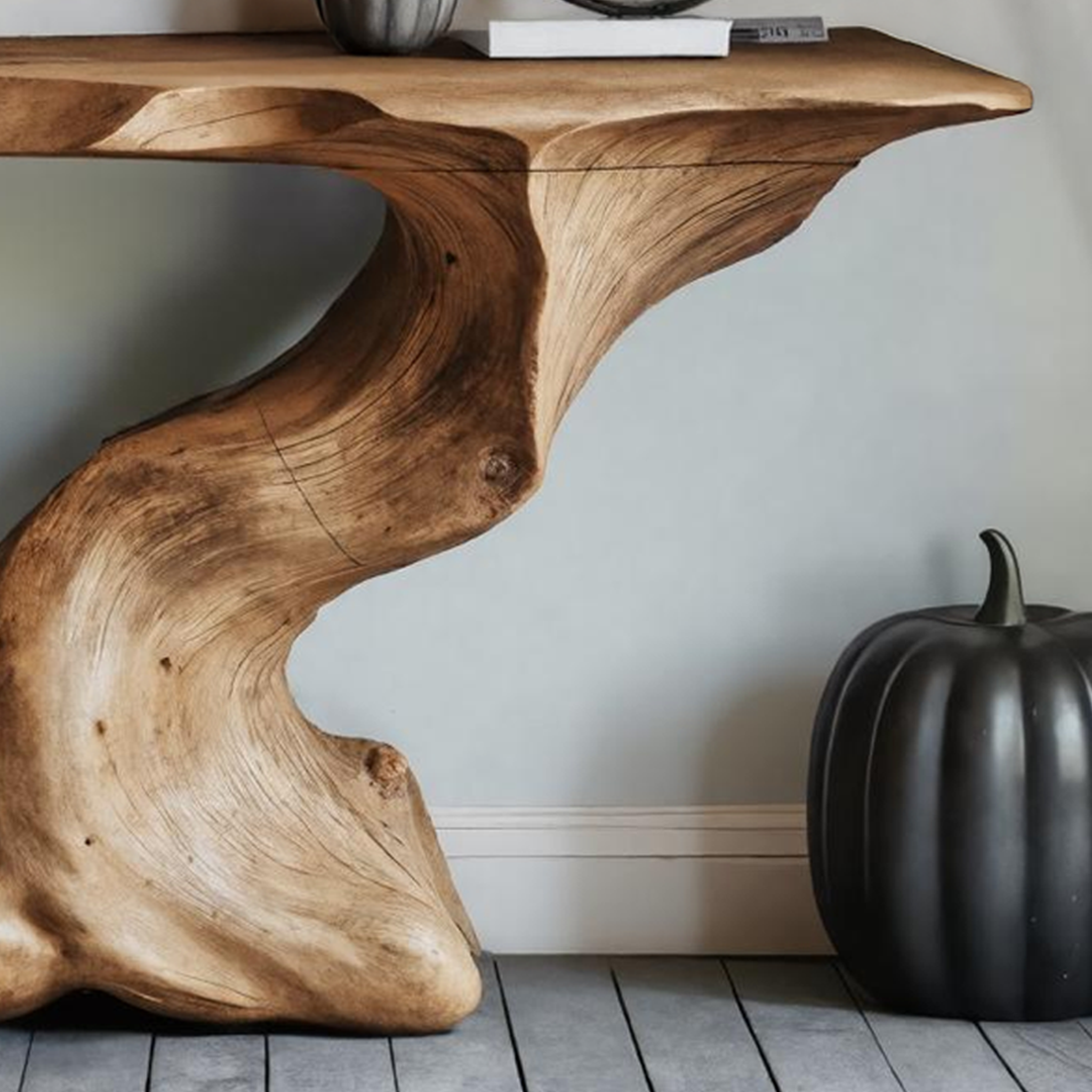 Handcrafted Solid Wood Coffee Table For Furniture Decor Halloween Theme SILDTTNHCS004