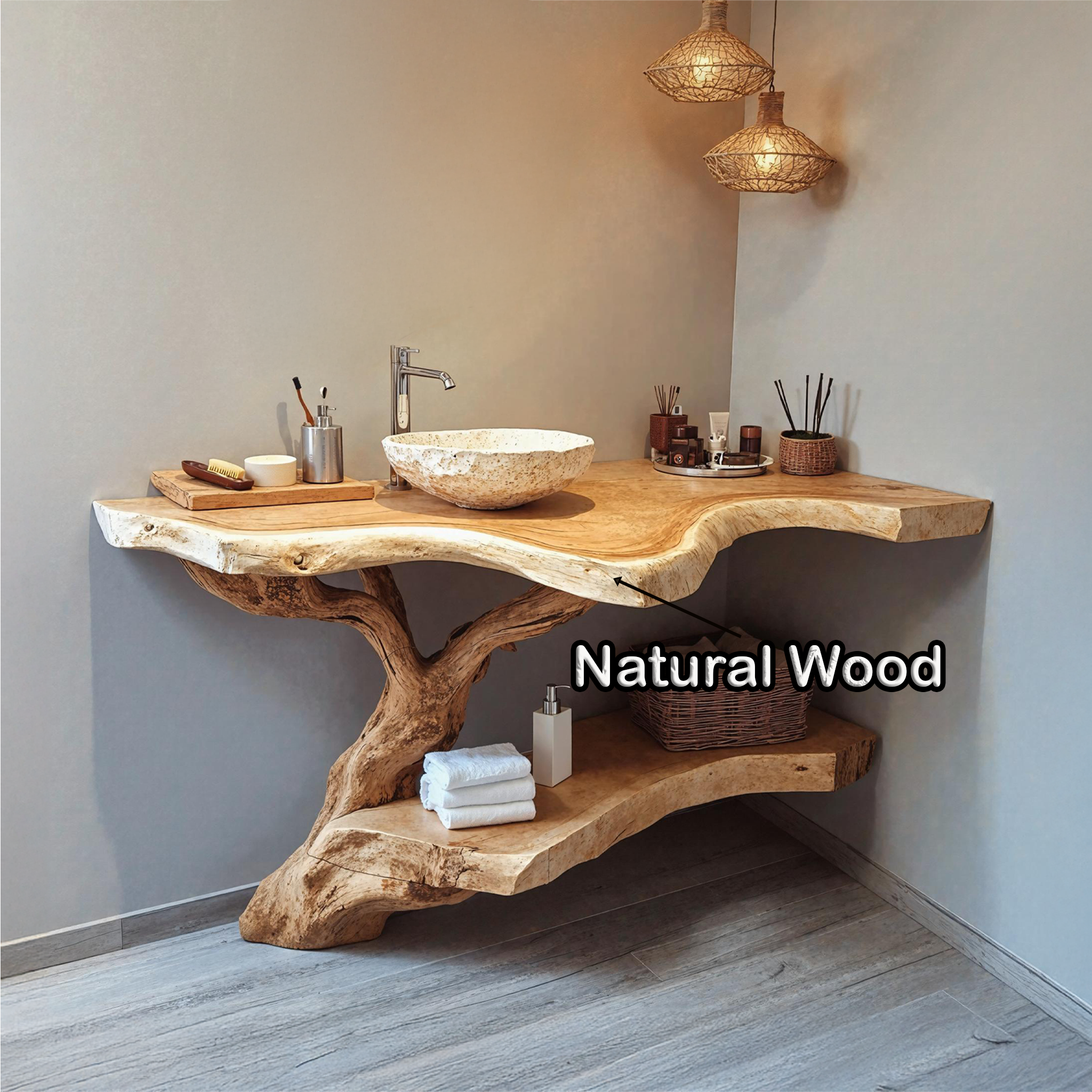 Mid Century Modern Bathroom Vanity For Stylish Home Upgrades SILDTBRV154