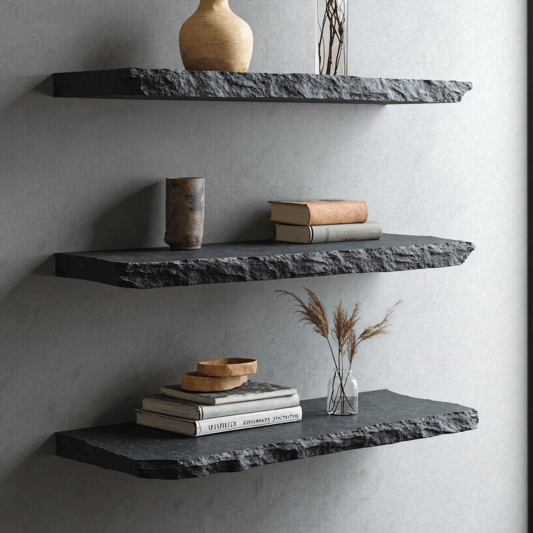 Stylish Live Edge Wooden Floating Shelf For Home Accents SILDTFL152