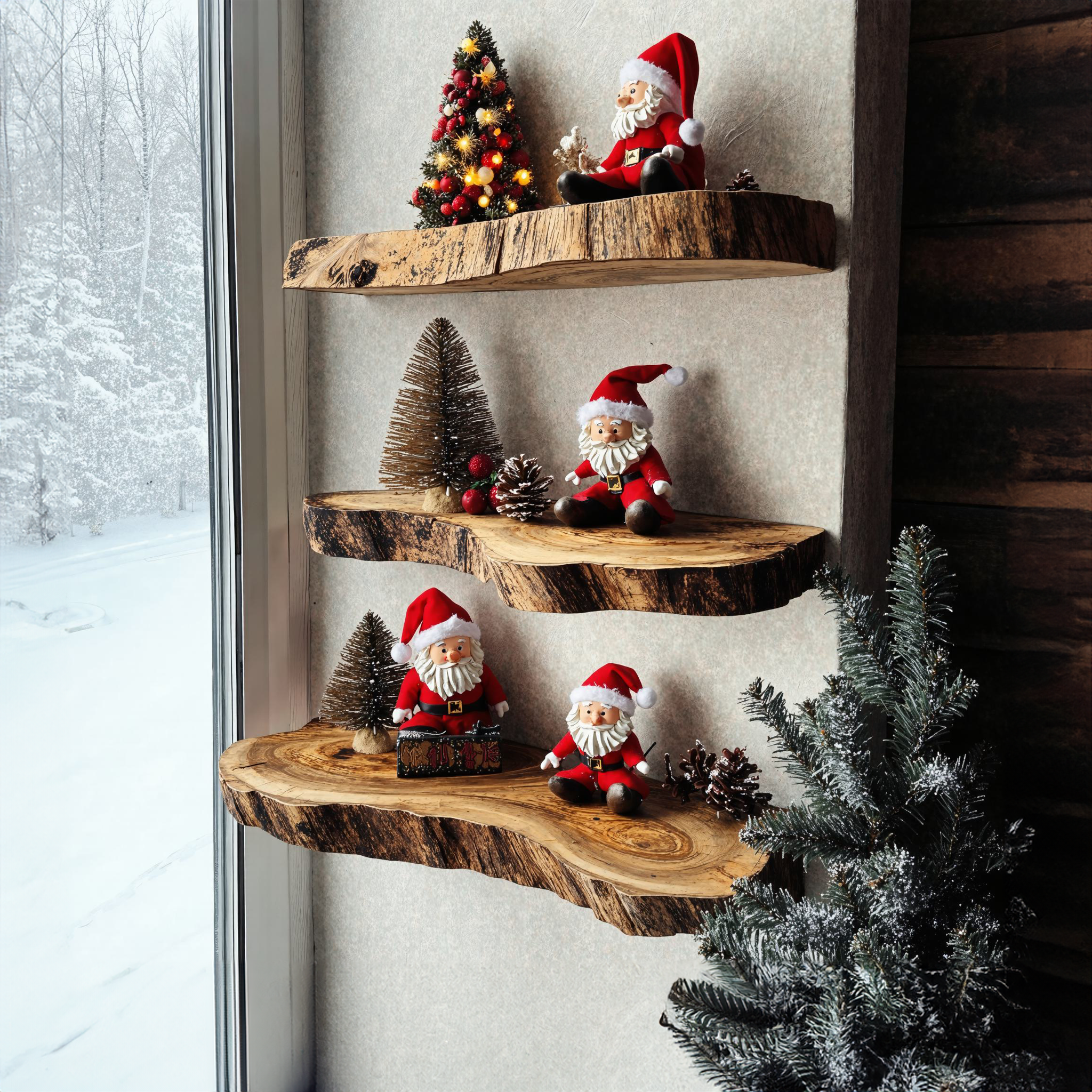 Handcrafted Wall Shelves Floating Shelves SILDTFL051