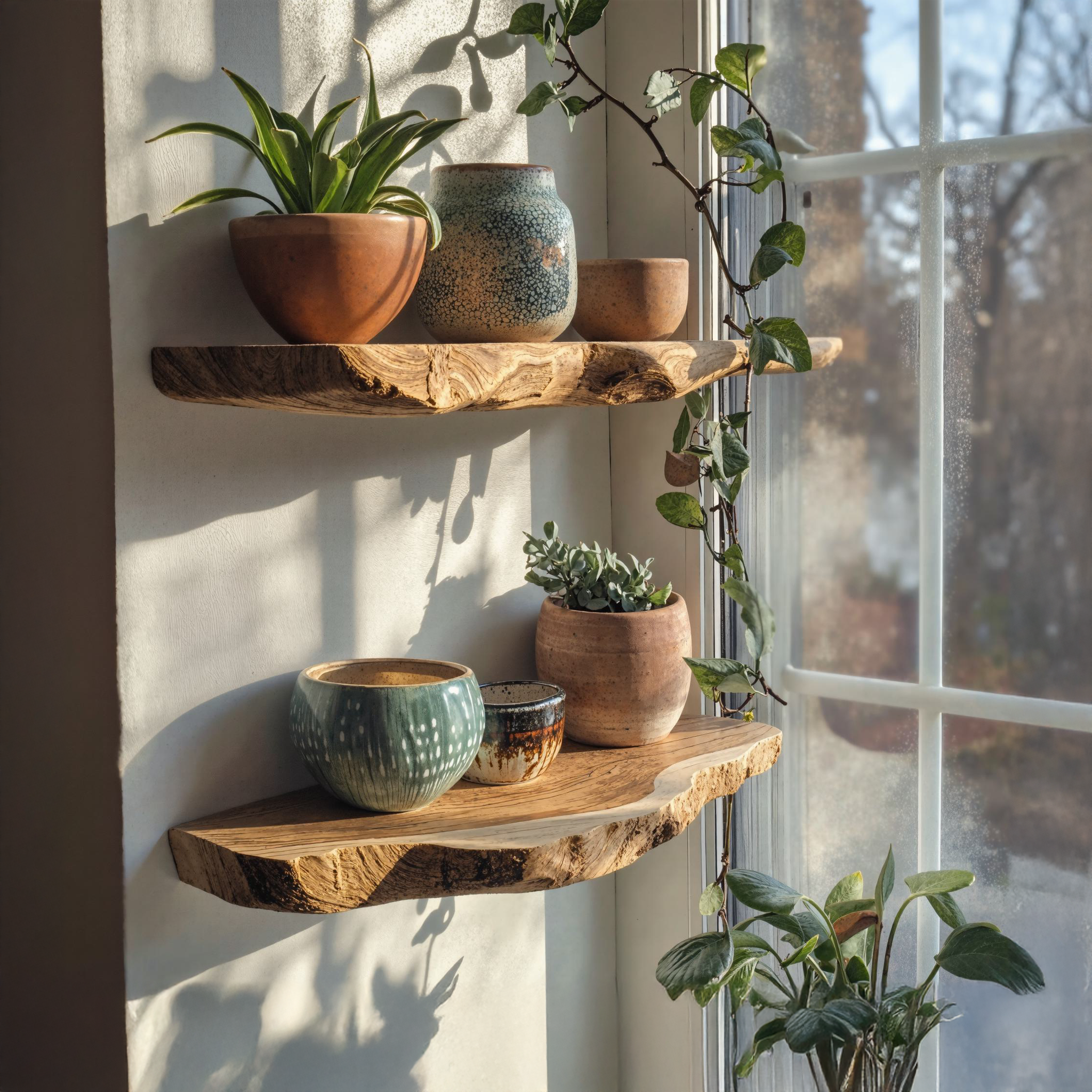 Minimalist Wooden Floating Shelf For Living Room Decor SILDTFL140