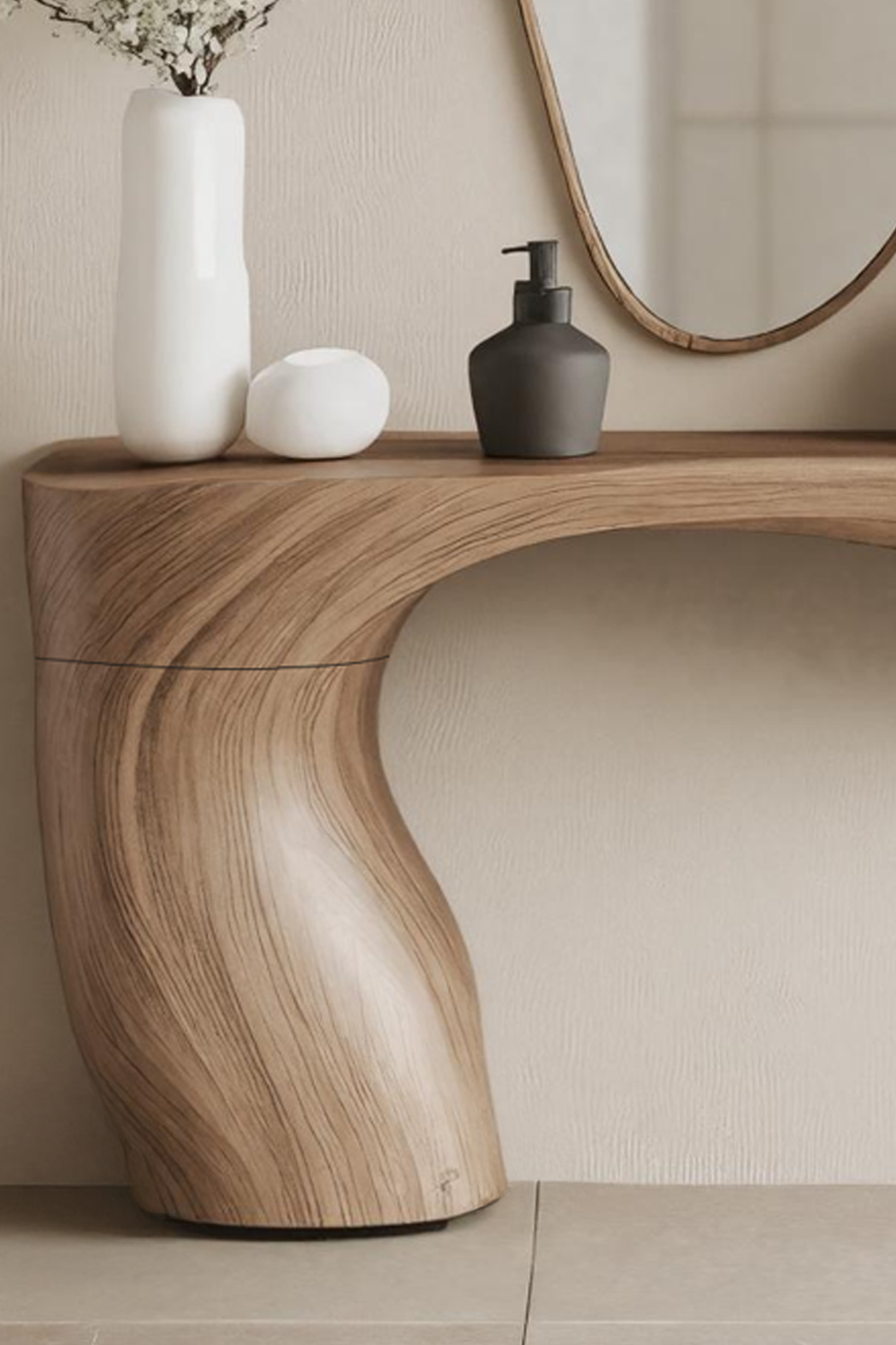 Farmhouse Live Edge Vanity for Modern Bathroom Decor SILDTTNMV008