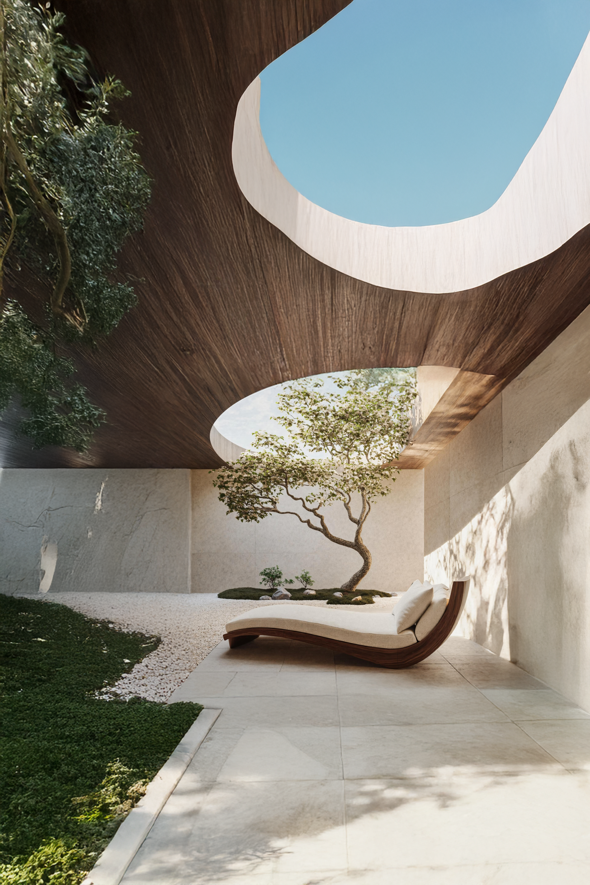 Rustic Wooden Daybed For Vintage Bedroom Furniture Decoration SILDTTNDB006