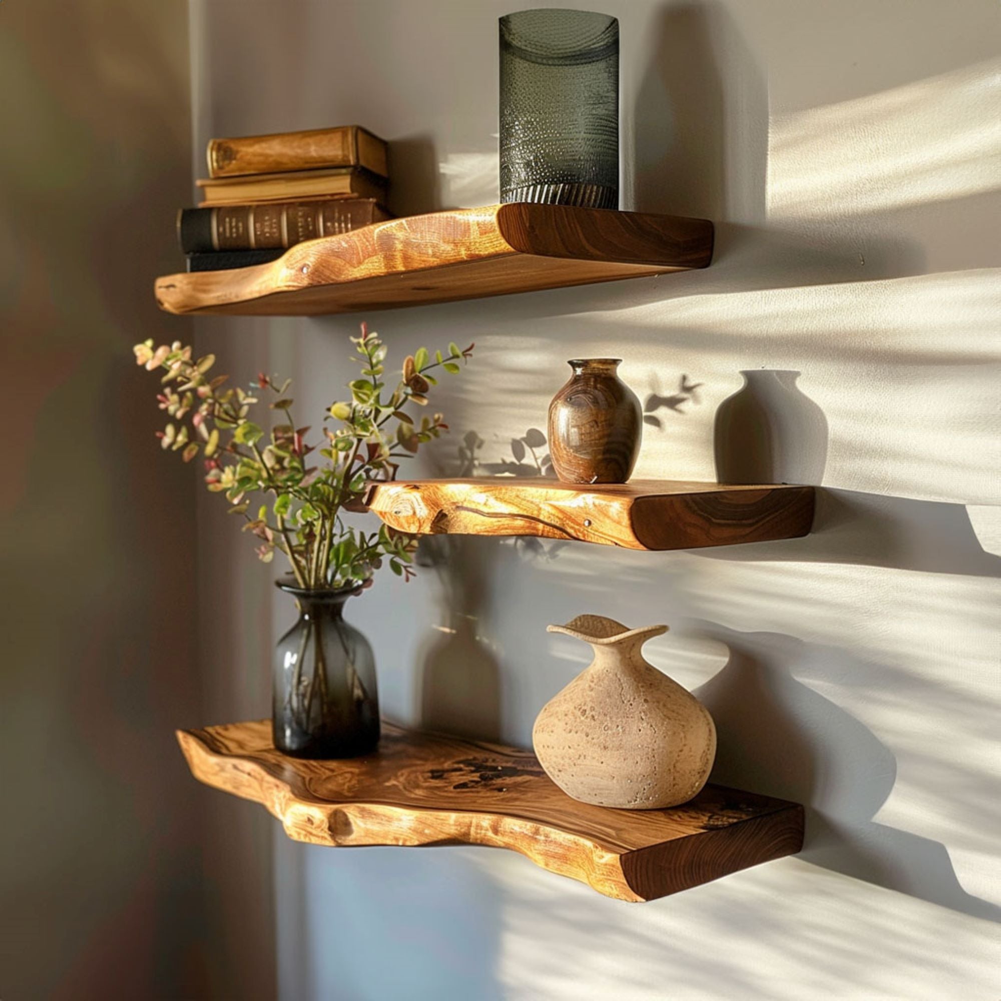 Floating Edge Shelves Farmhouse Decor SILDTFL017, image size:2000x2000