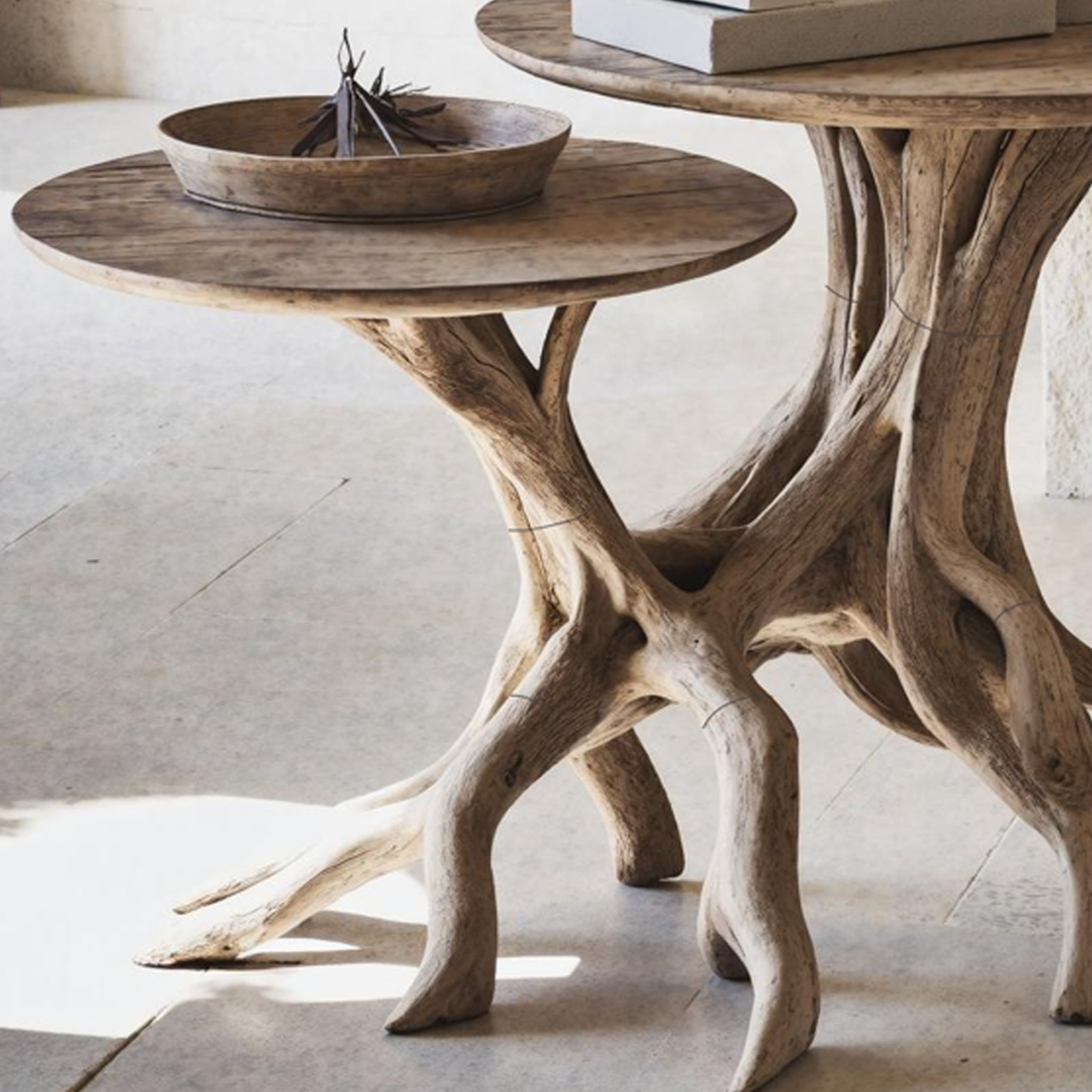 Mid Century Live Edge End Table Home Decor SILDTTNEN017