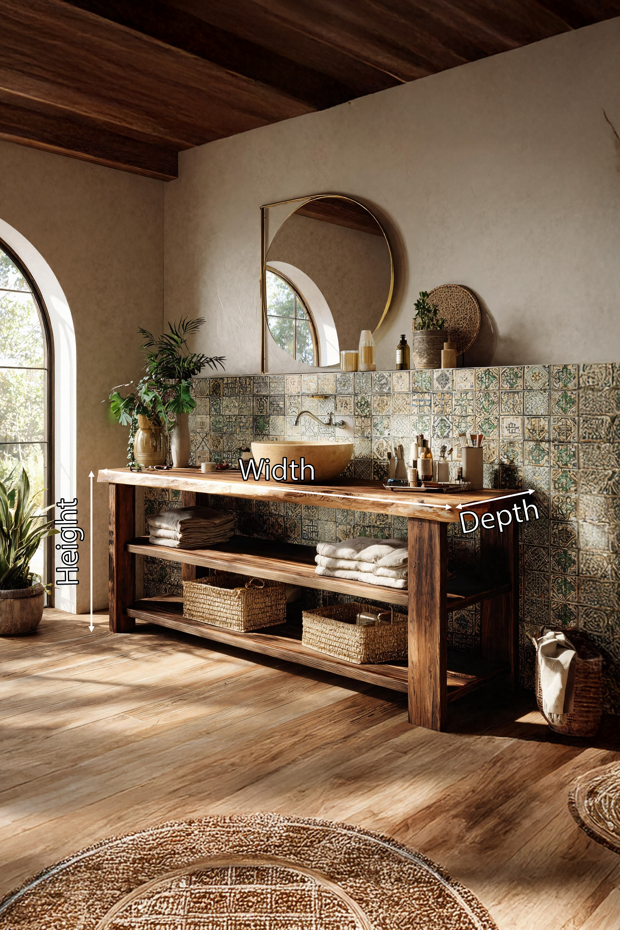 Farmhouse Vanity With Storage For Bathroom Decor Ideas SILDTTRBRV041