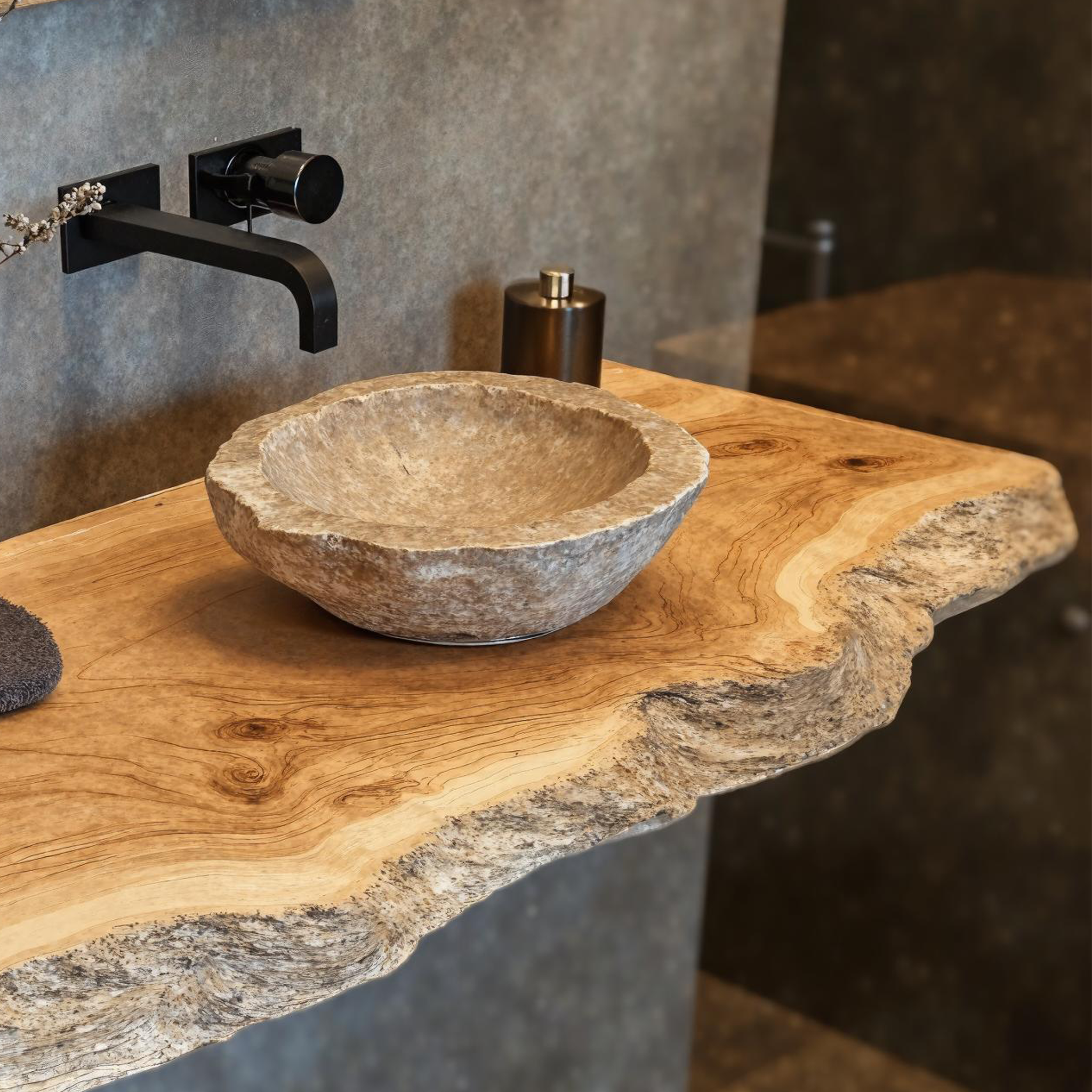 Customizable Floating Shelf For Bathroom Vanity Organization SILDTBRV182