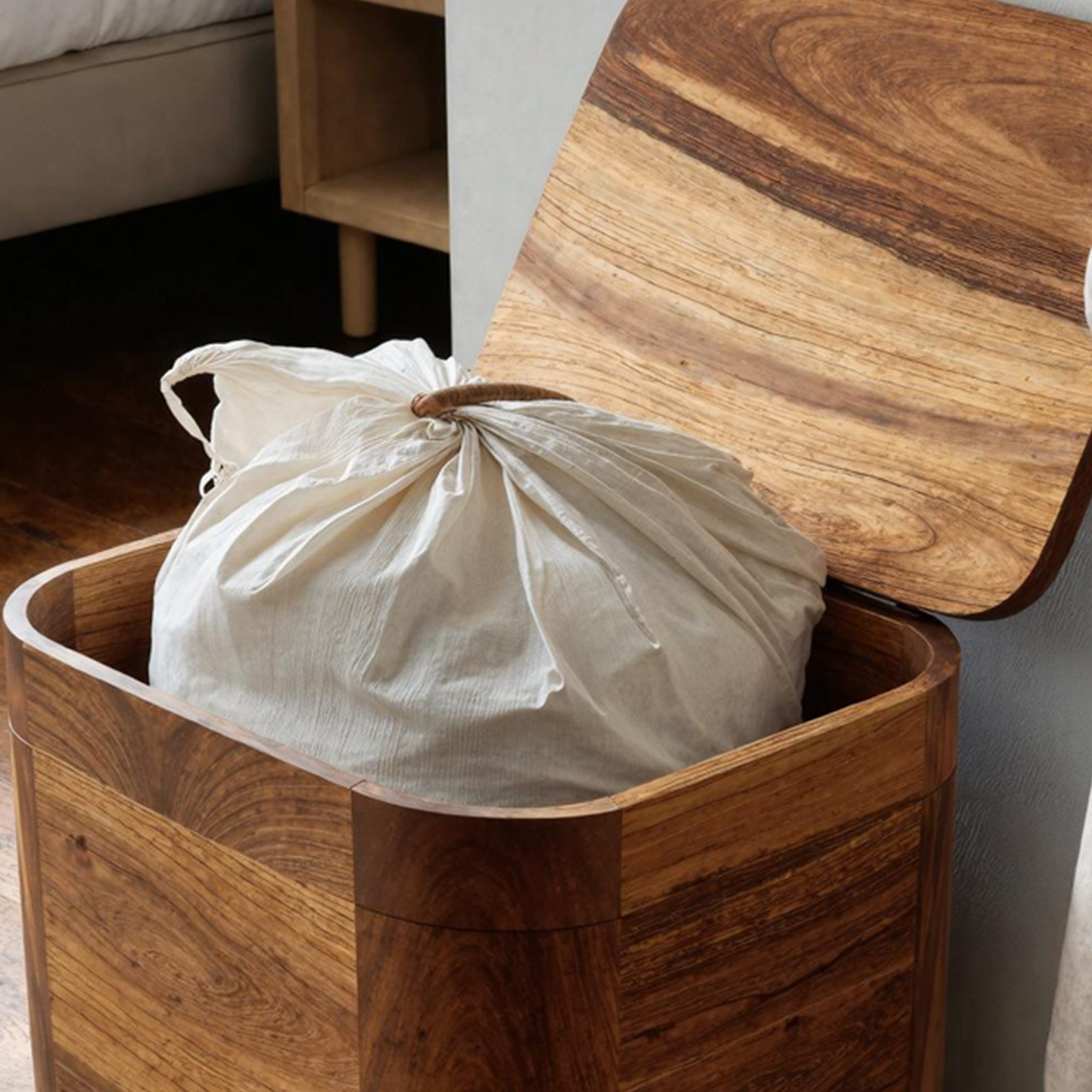 Farmhouse Solid Wood Box For Entryway And Home Decor SILDTSBN011