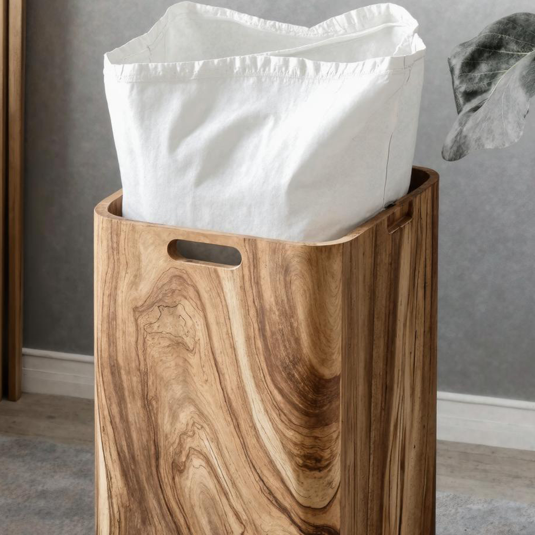 Rustic Solid Wood Bin For Bedroom Decor And Home Organization SILDTSBN006