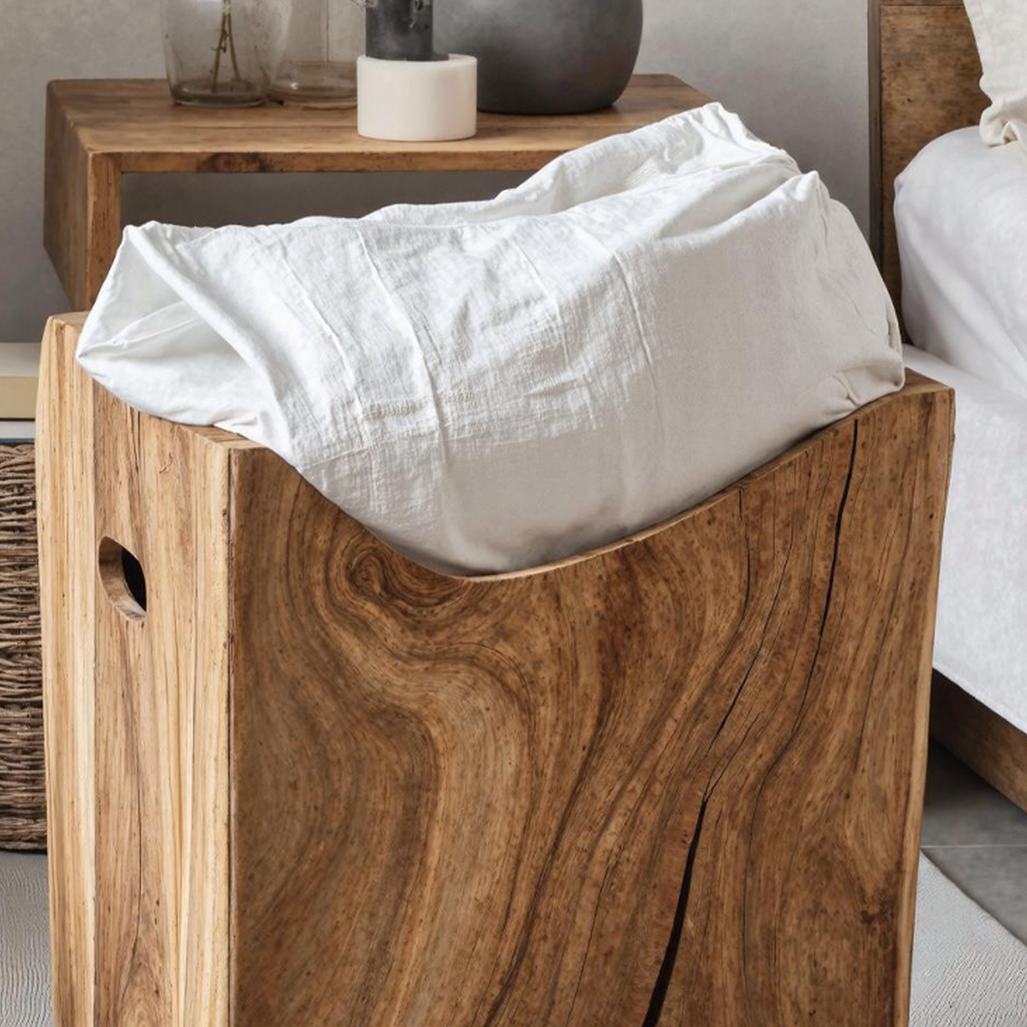 Farmhouse Wooden Storage Box For Entryway Shoe Storage SILDTSBN007