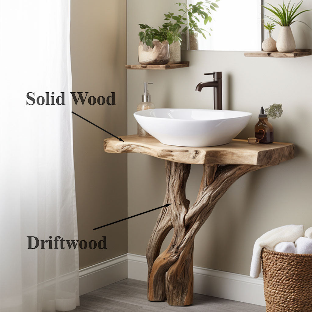 Handcrafted Bathroom Vanity SILDTBRV015