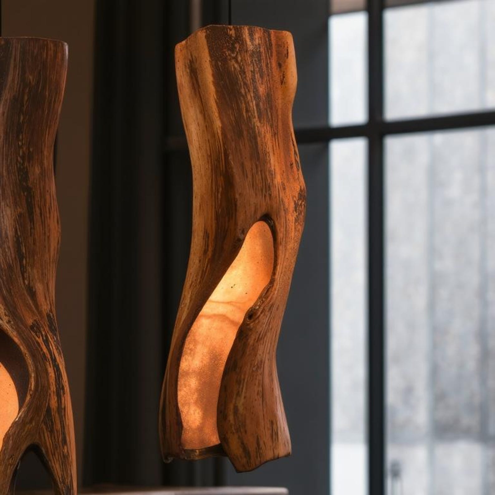 Rustic Hanging Light Organic Pendant Decor SITHLAM021