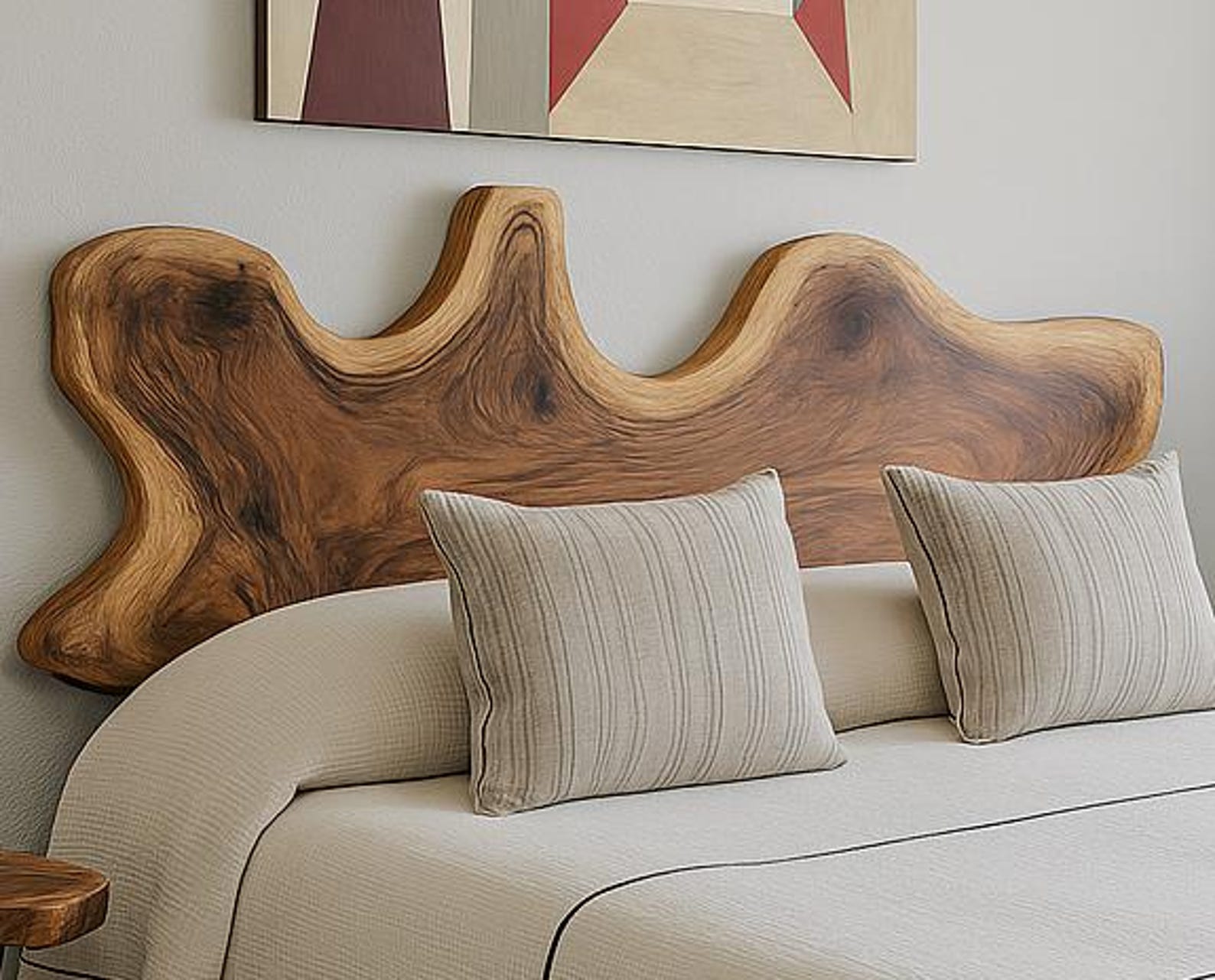 Organic Sculpted Headboard For Bedroom And Master Suite SITHHB008