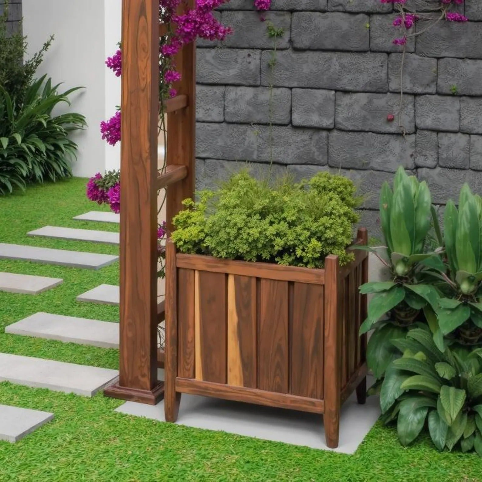 Rustic Garden Arbor Archway For Outdoor Pathway Entrance SITHPER003