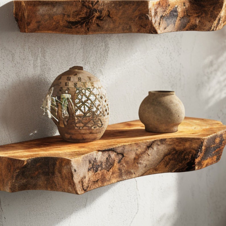 Floating Shelves Handcraft Wall Mounted SINLFL003