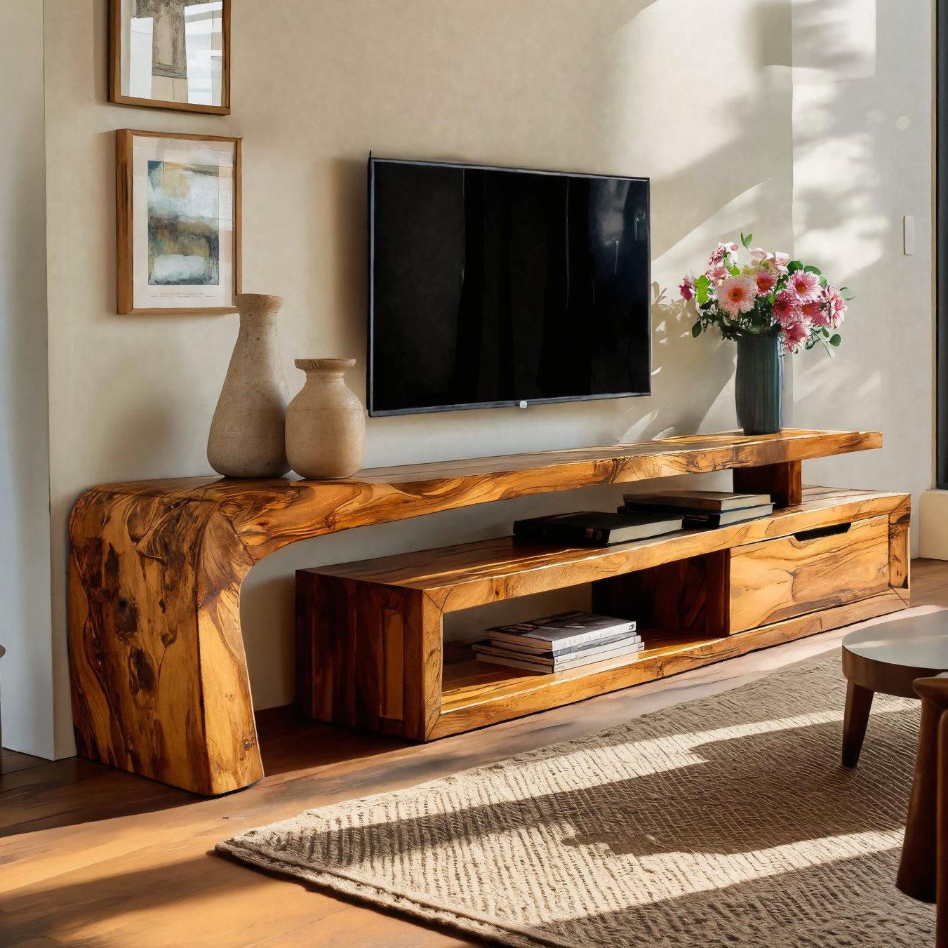 Scandinavian TV Cabinet For Living Room RTTHTTTVC035