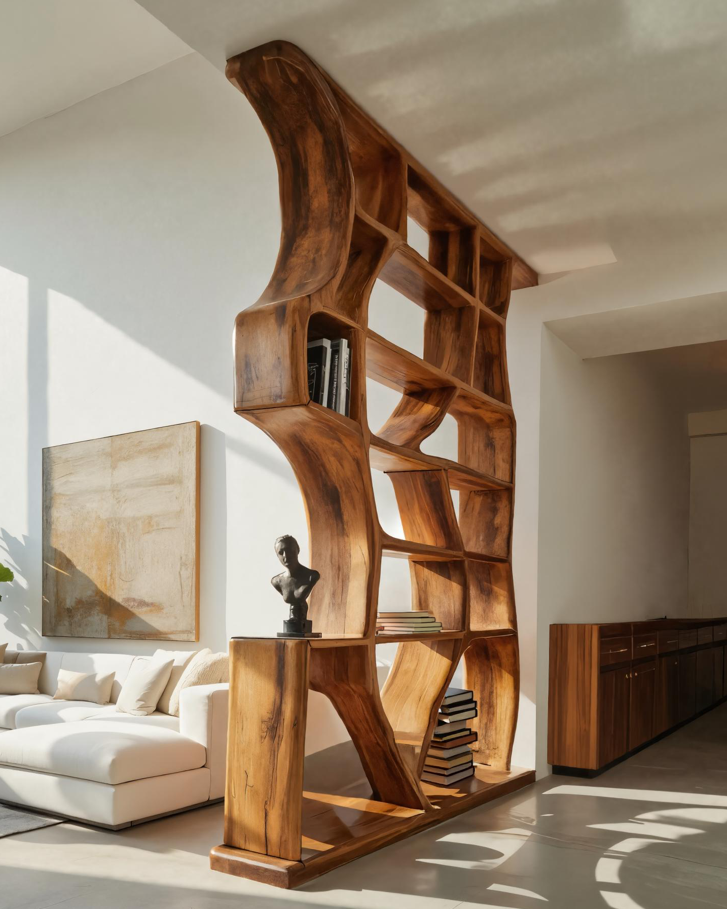 Modern Organic Room Divider For Living Room SITHTTDVR001