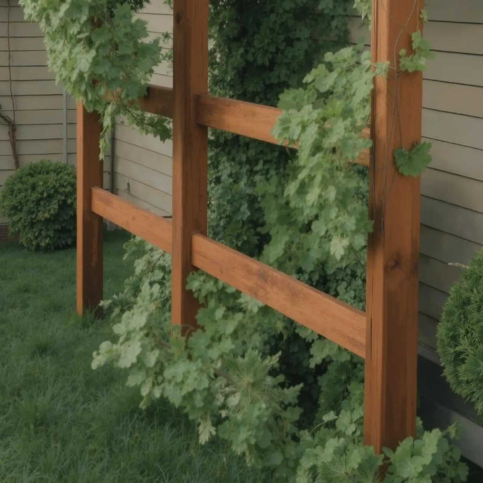 Rustic Garden Trellis For Outdoor Climbing Plants SITHPER006