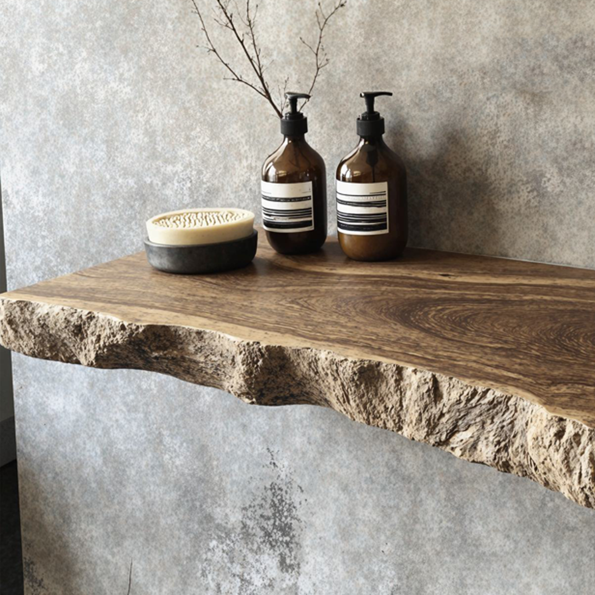 Live Edge Shelves Wall Shelves Living Room Decor SILDTFL048