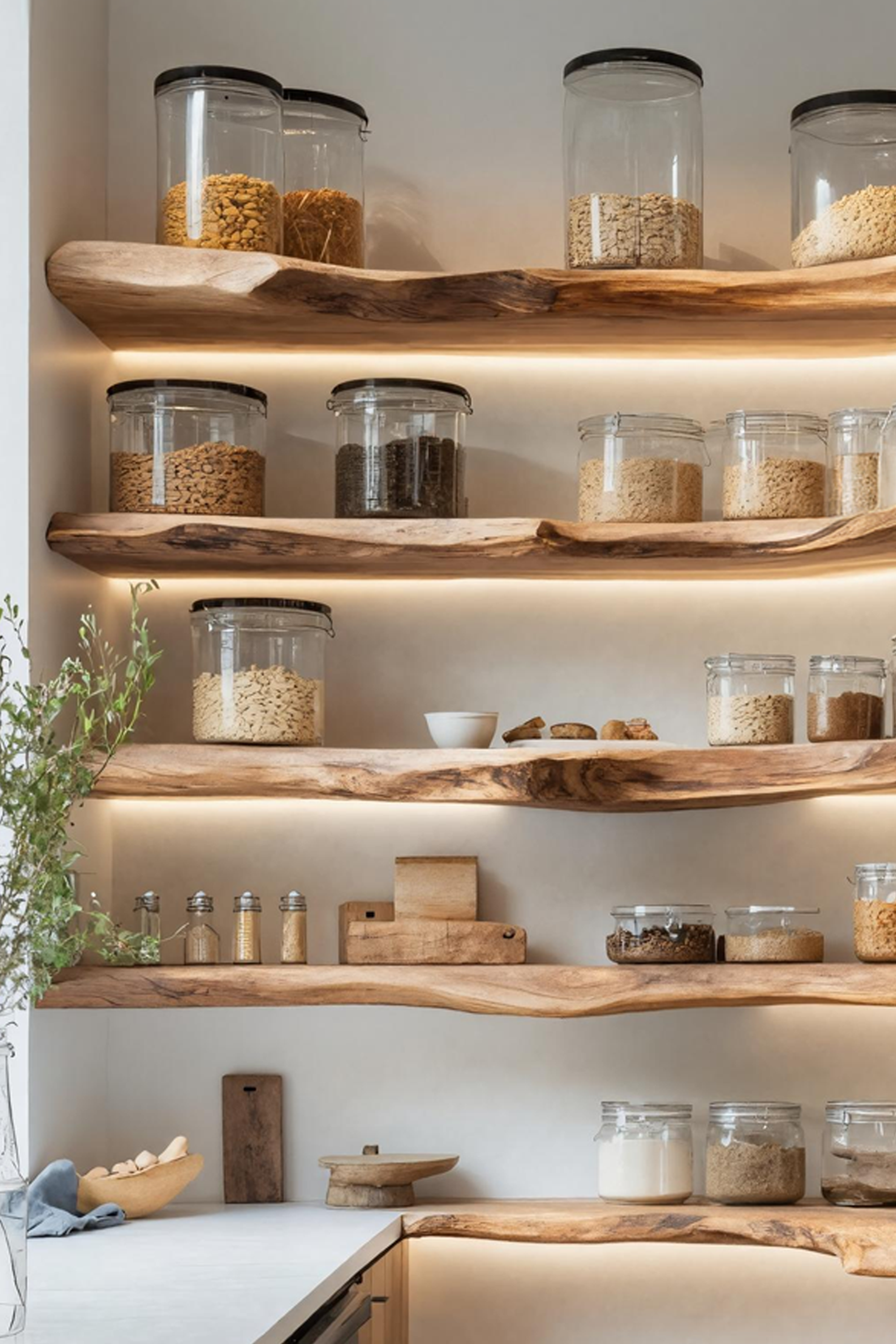 Rustic Handmade Wooden Spice Rack For Kitchen Wall SILDTTNSRS009