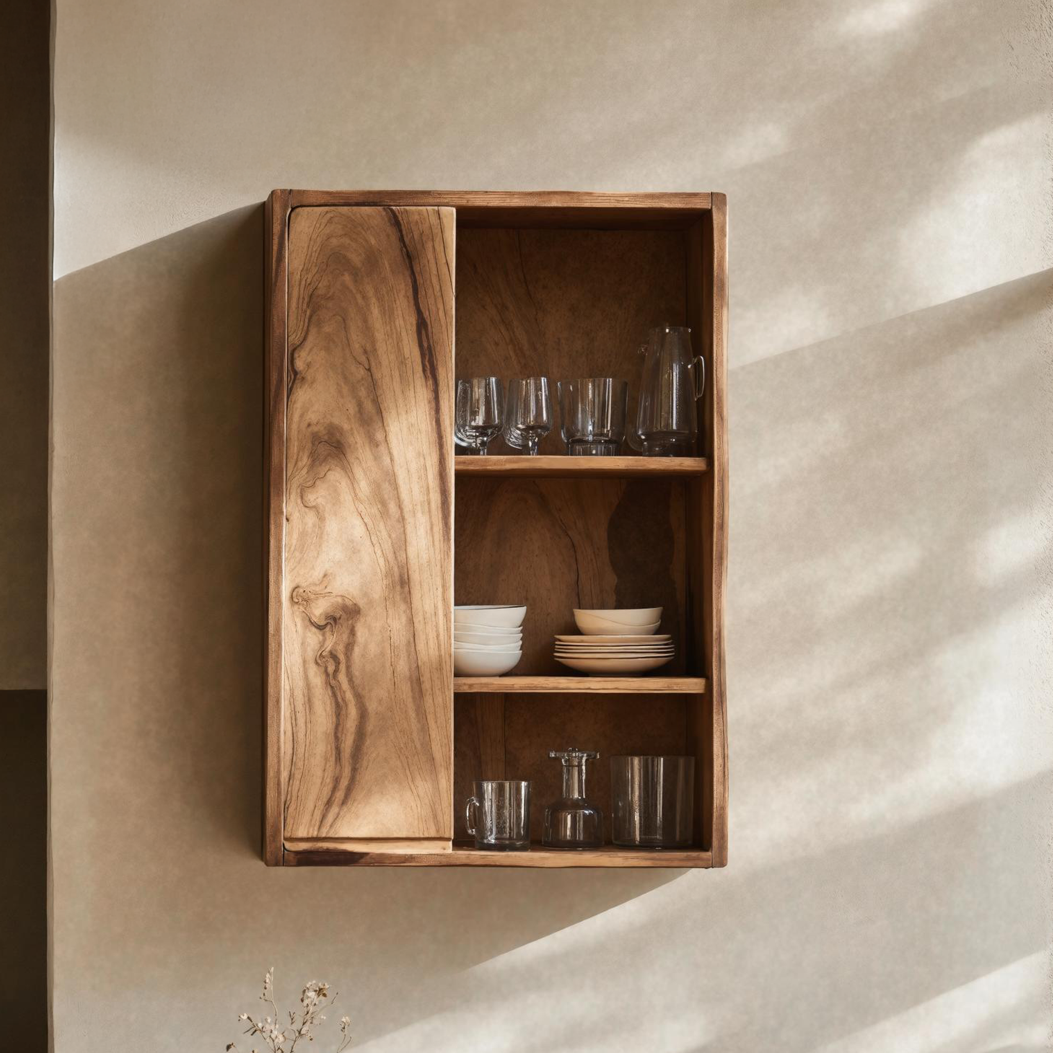 Vintage Solid Wood Kitchen Storage For Kitchen Decor SILDTKC012