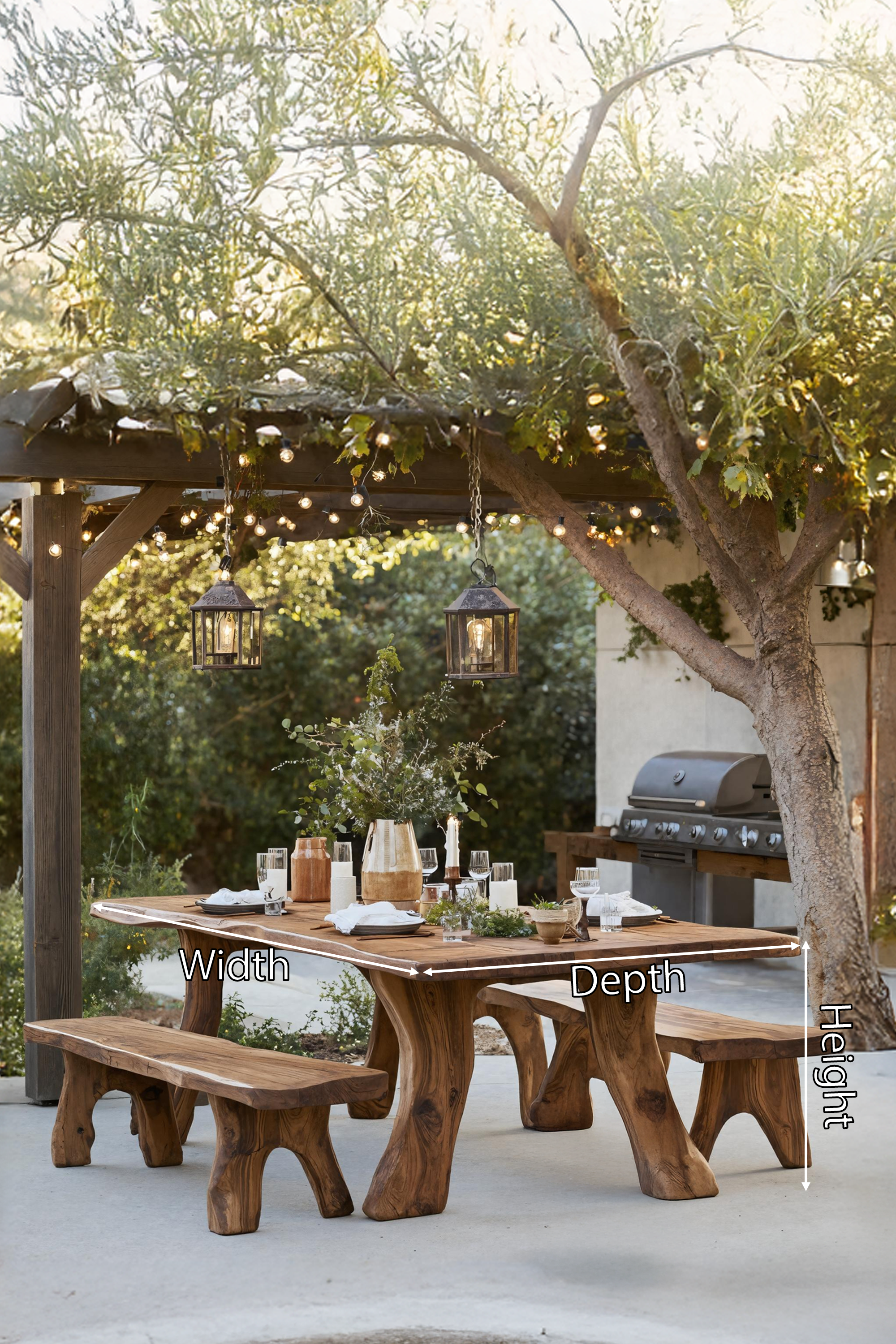 Handcrafted Kitchen Table For Stylish Living Space SILDTTRDN011