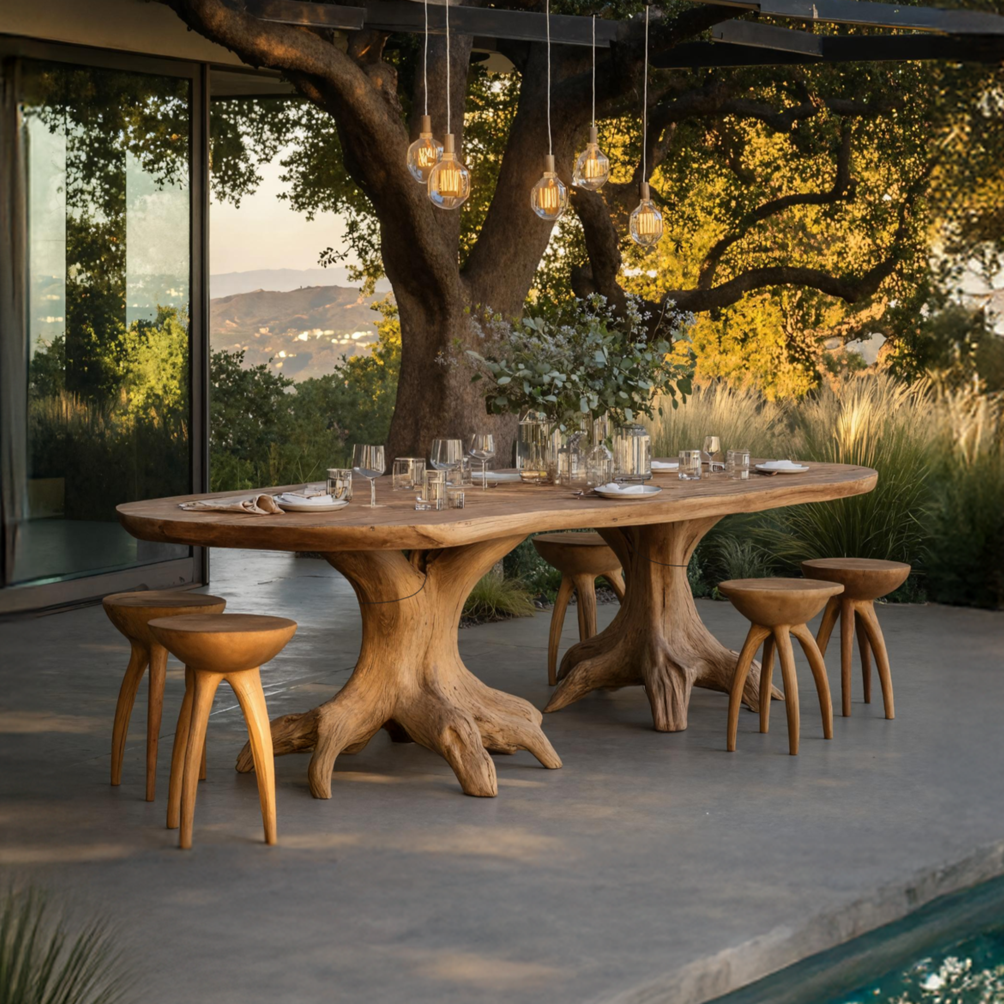 Farmhouse Kitchen Table For Cozy Family Dining SILDTTNDN003