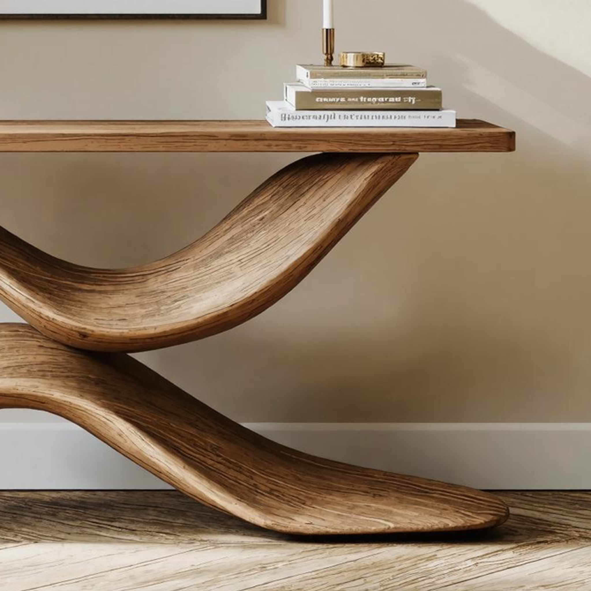 Handcrafted Live Edge Console Table Furniture Decor SILDTTNCS214