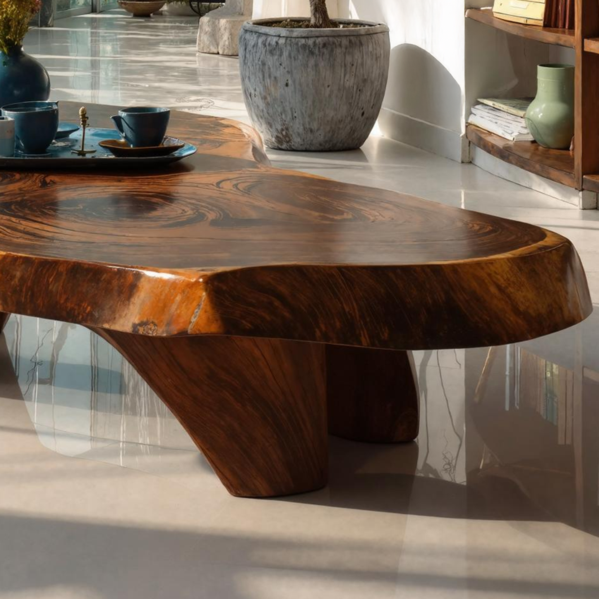 Mid Century Coffee Table For Compact Living Areas SILDTTRCF024
