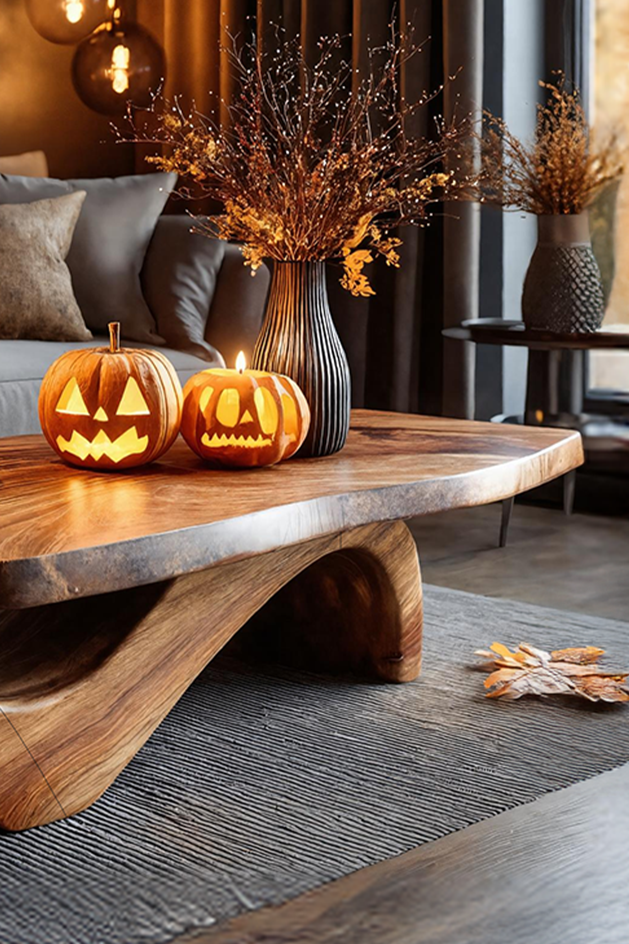 Mid Century Solid Wood Coffee Table Livingroom Decor Trick Or Treat SILDTTNHCF023