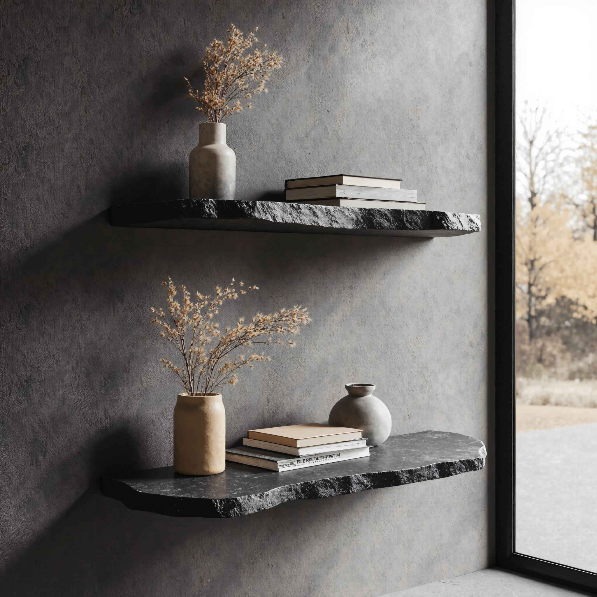 Handcrafted Wall Mounted Shelf For Living Room SILDTFL117