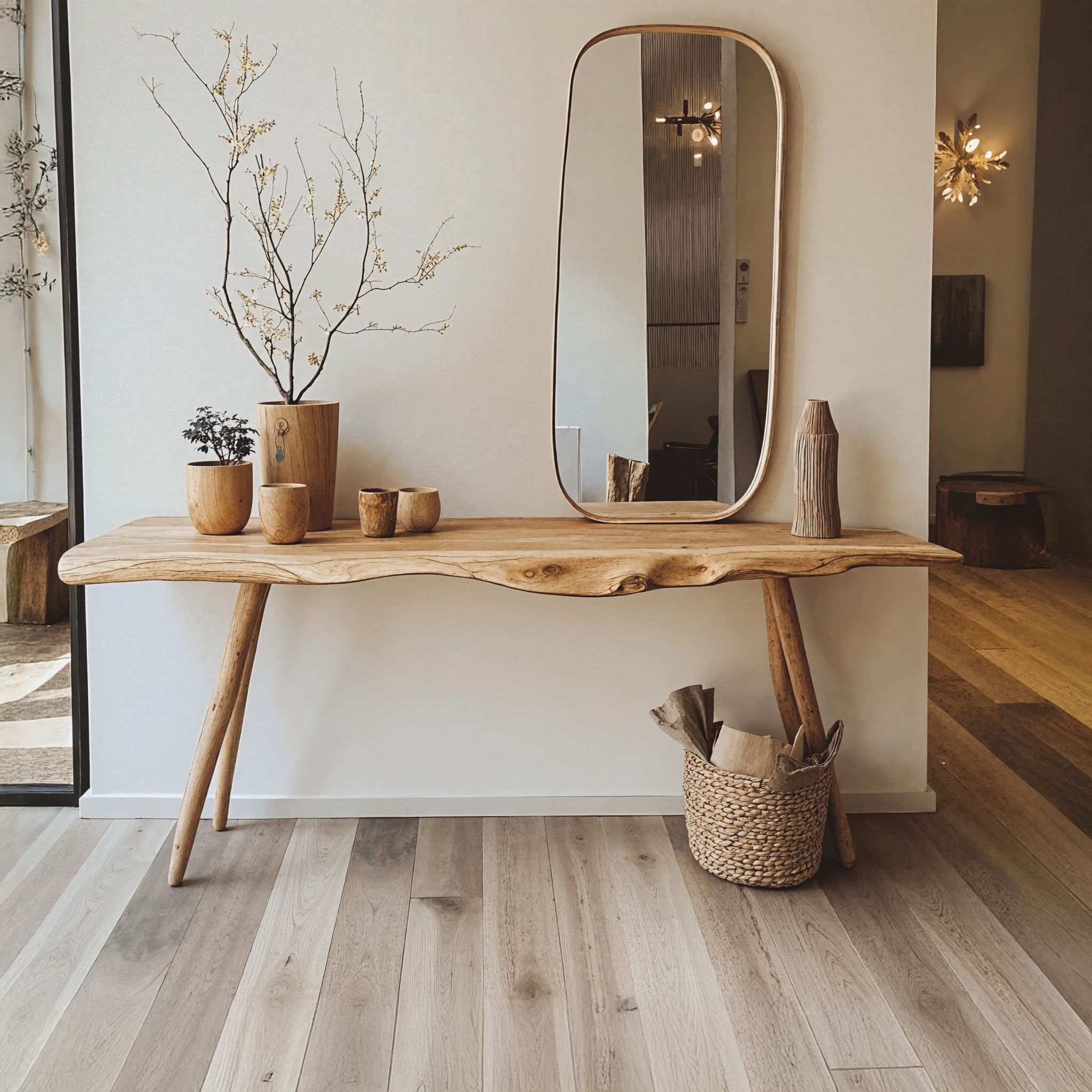 Rustic Console Table Entryway Table SILDTCS135