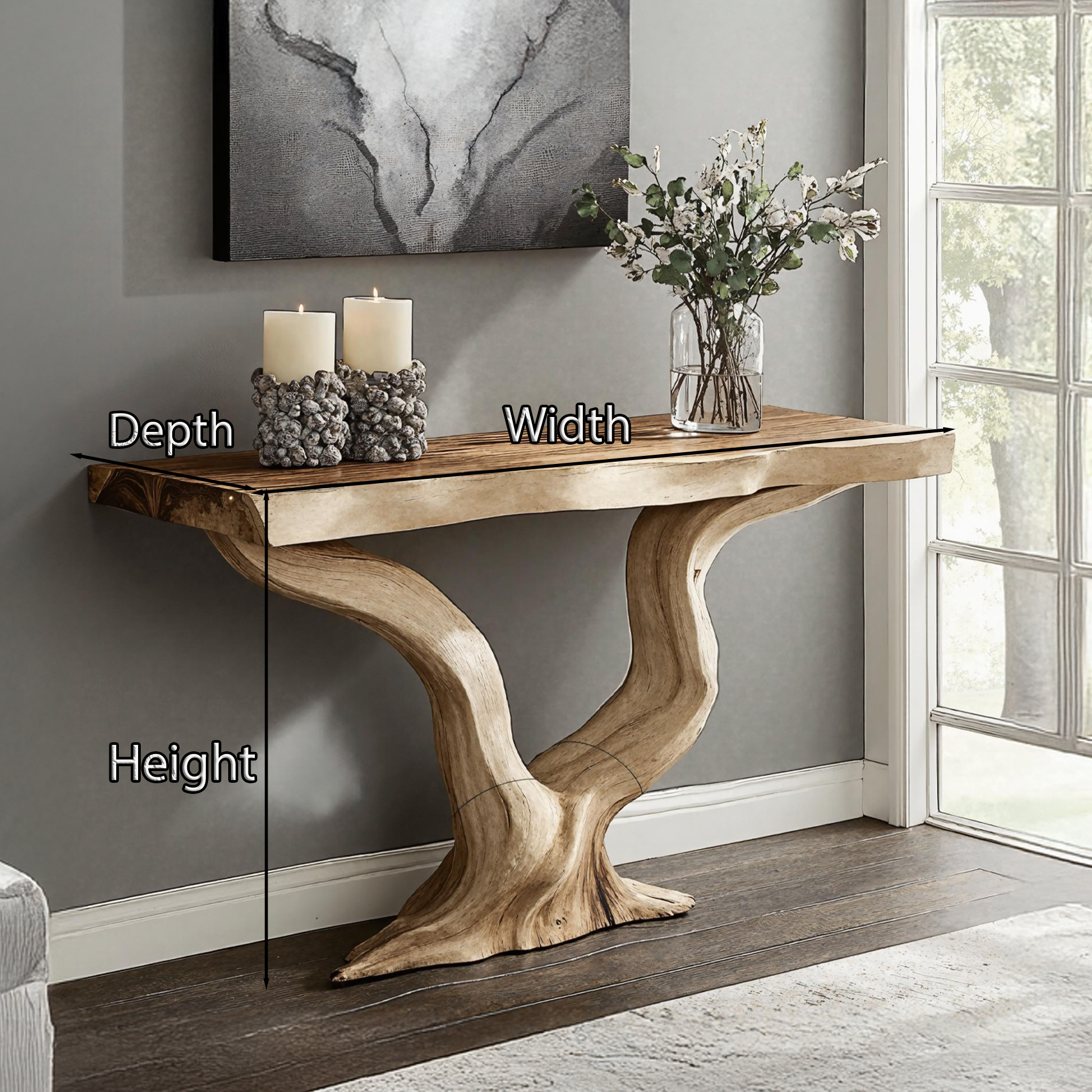 Functional Console Table For Organizing And Decorating Your Home SILDTCS178