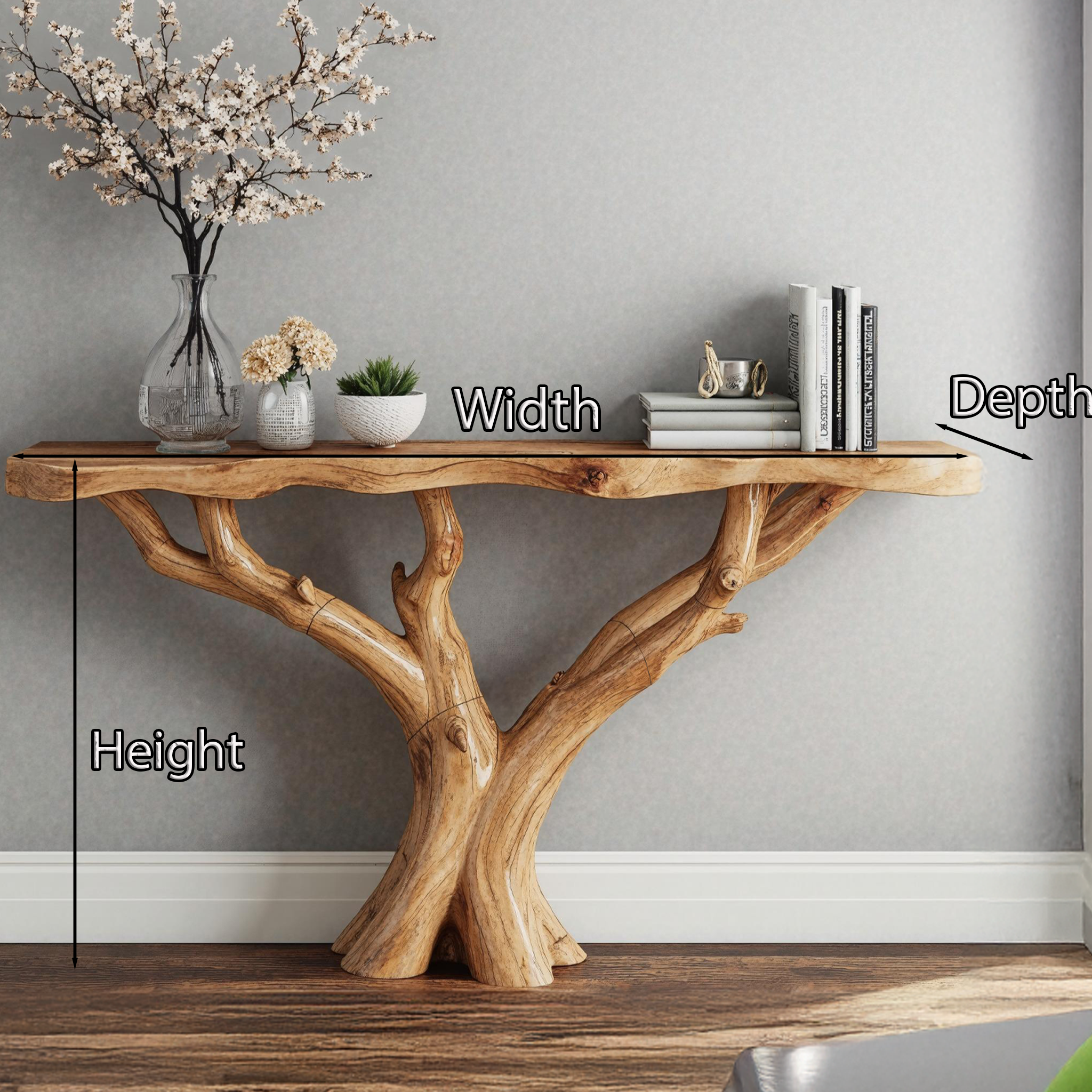 Classic Wood Console Table To Enhance Your Home Aesthetics SILDTCS194